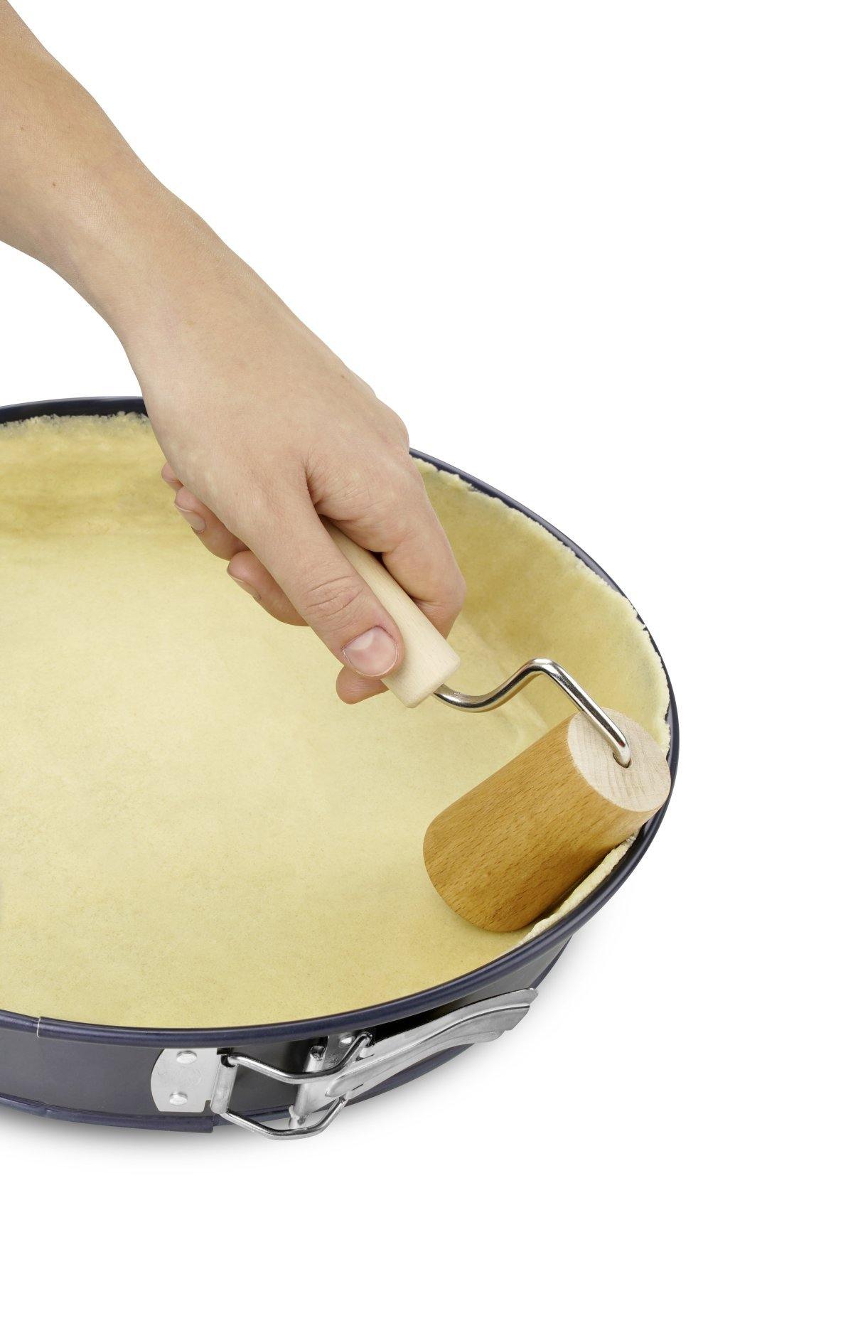 Dr. Oetker Wooden Rolling Pin Small, 17X7 cm - Whole and All