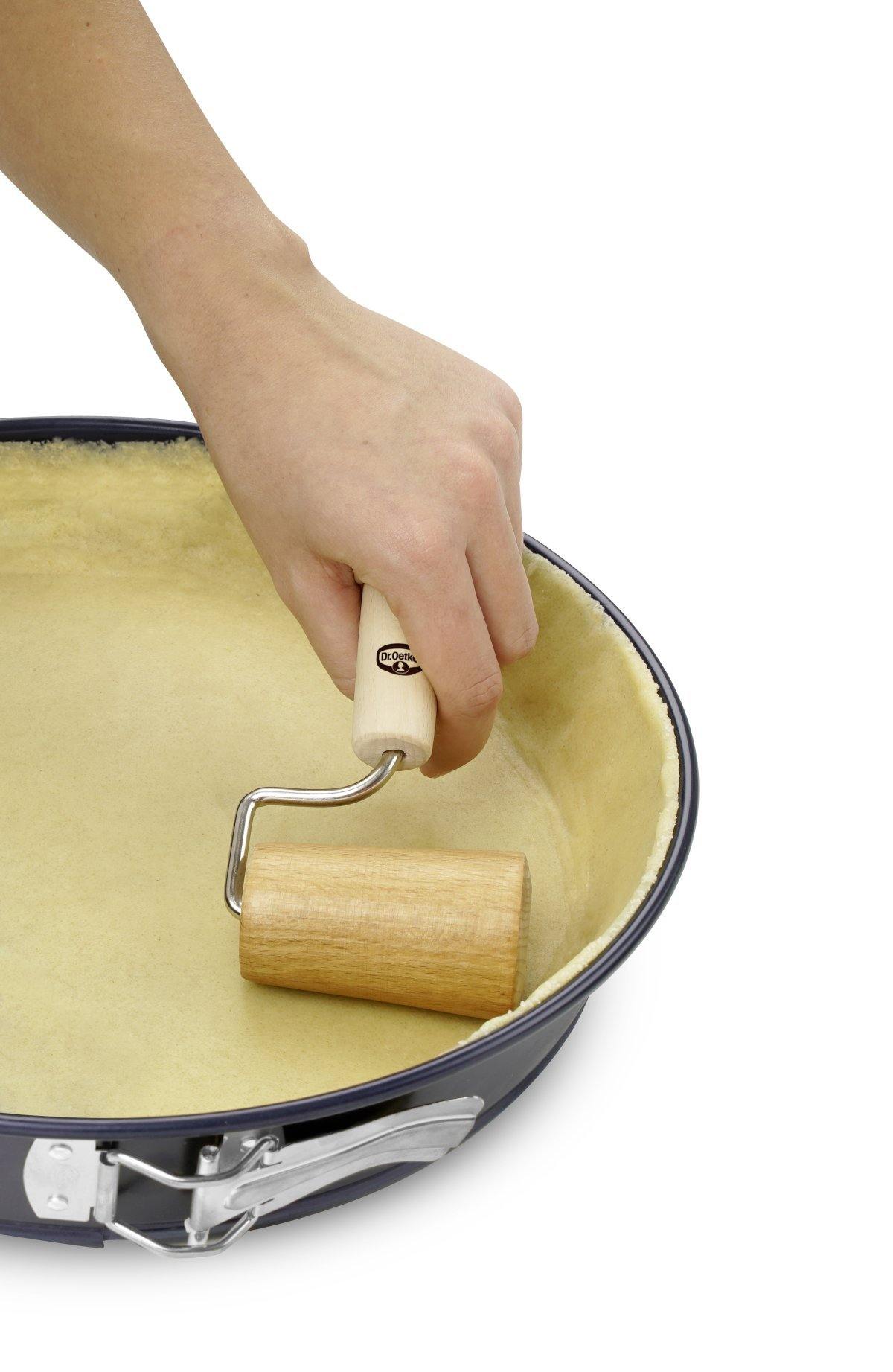 Dr. Oetker Wooden Rolling Pin Small, 17X7 cm - Whole and All