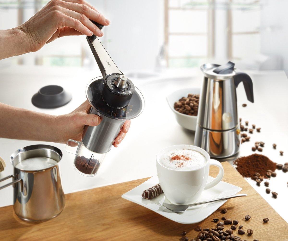 GEFU Coffee Grinder Lorenzo - Whole and All