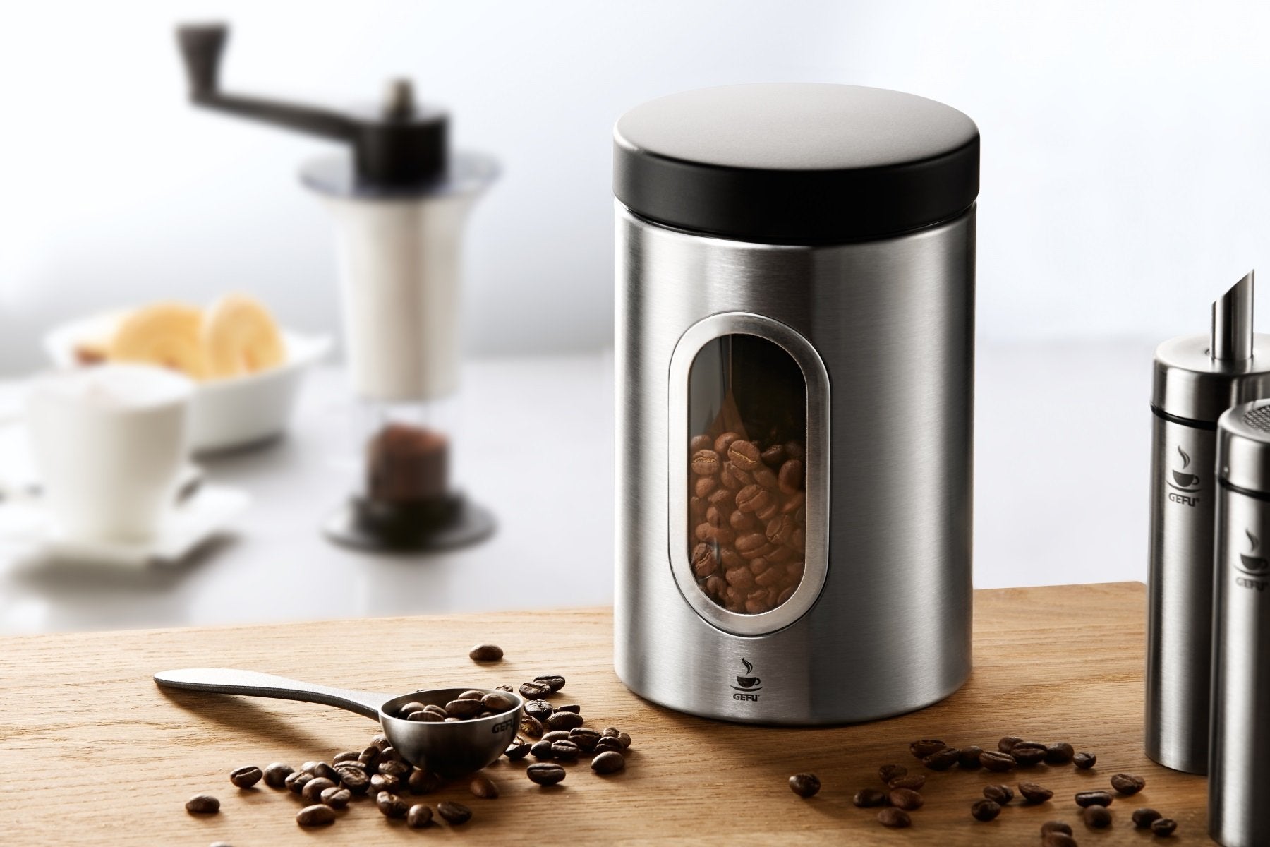 GEFU Coffee Tin, 500G - Whole and All