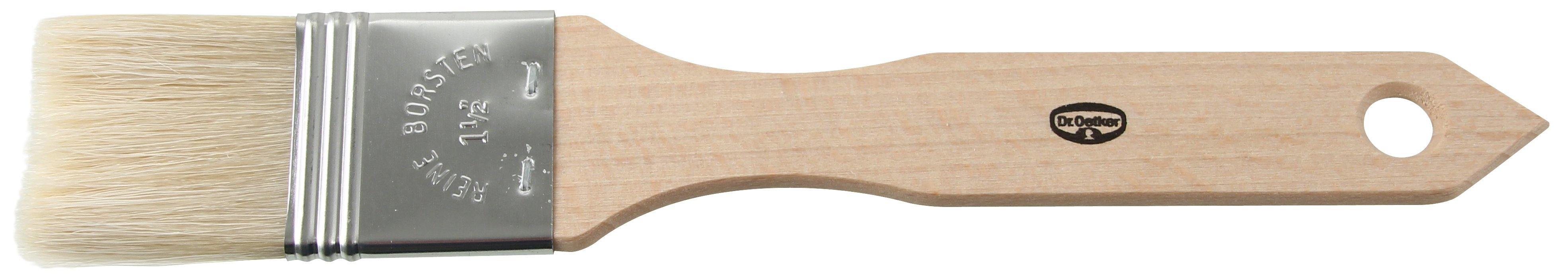 Dr. Oetker Backpinsel Mit Holzgriff, Brown, 20.5X3.5 Cm - Whole and All