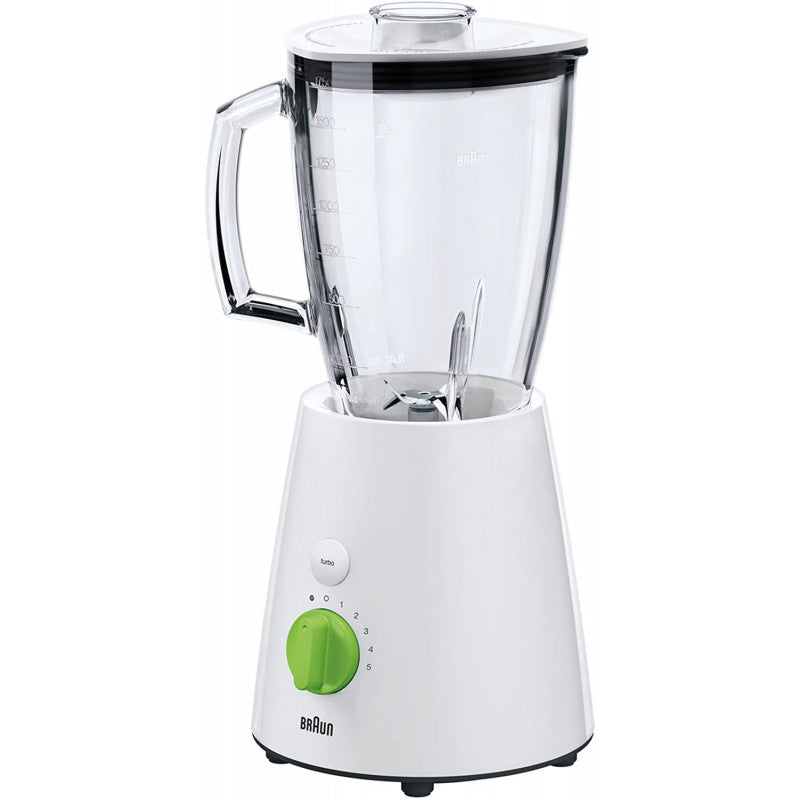 Braun Tribute Collection 800W Glass Jar Blender 220V (White)