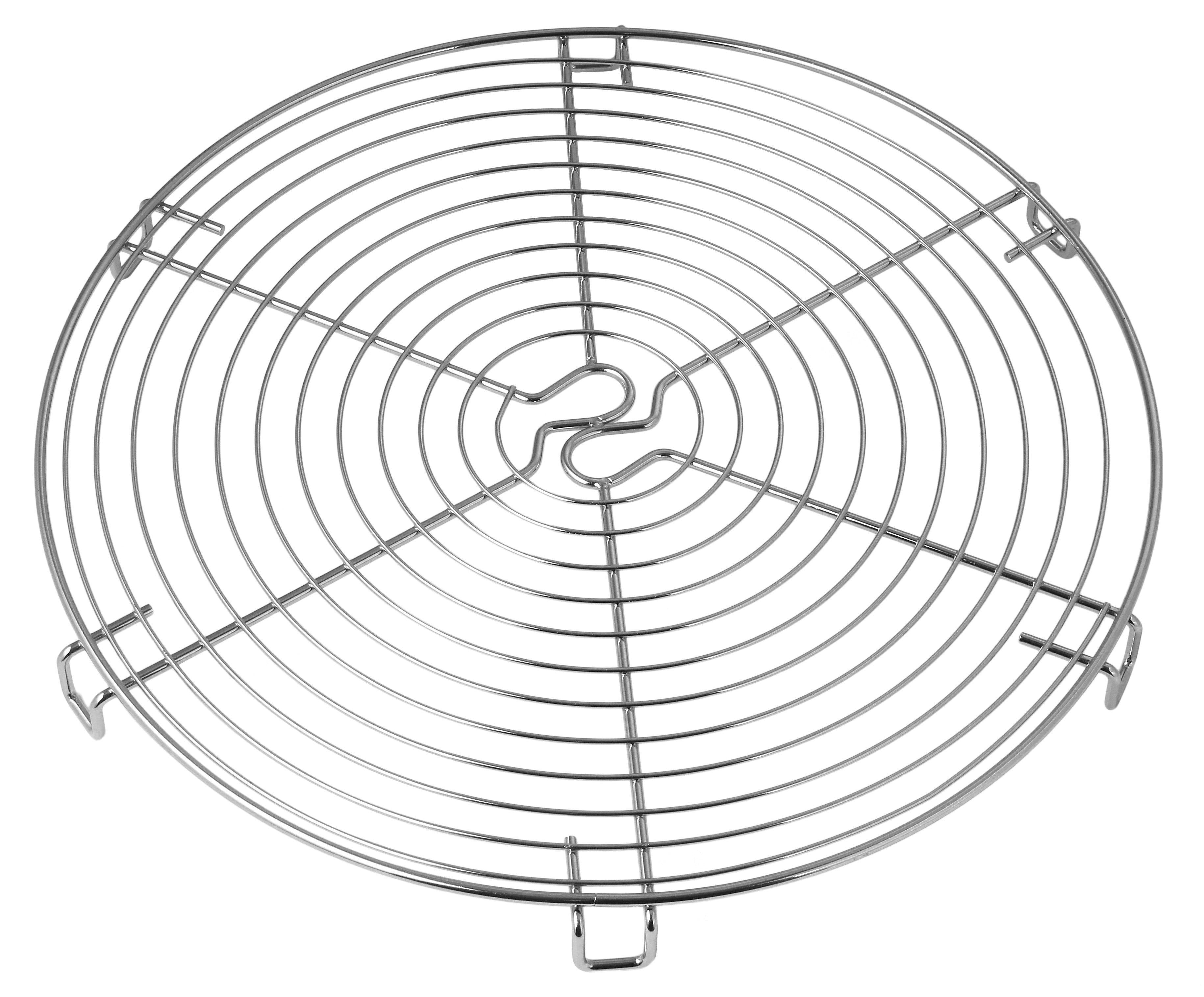 Dr. Oetker Cooling Rack, Chrome-Plated, Silver, 32 Cm - Whole and All