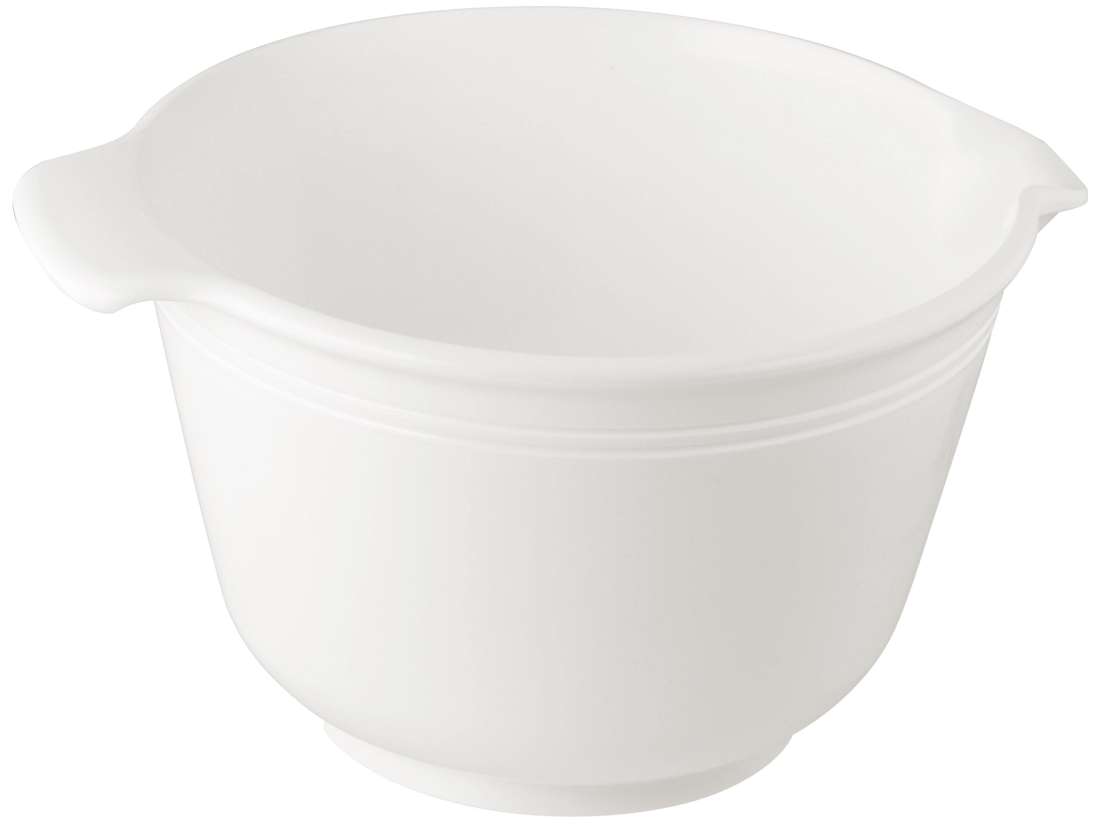 Dr. Oetker Mixing Bowl, White, 21X14 Cm, 2.5L