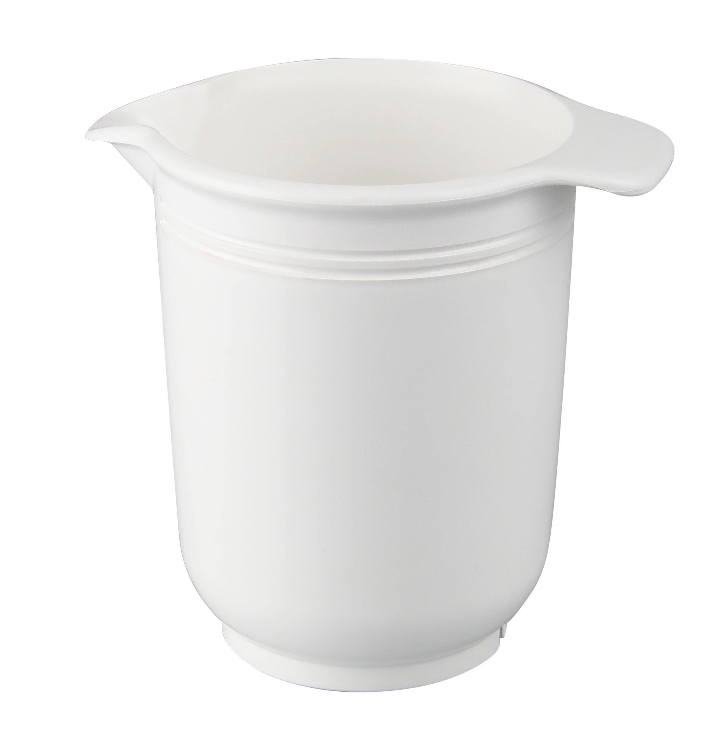 Dr. Oetker Mixing Bowl, White, 11X16 Cm, 1L - Whole and All