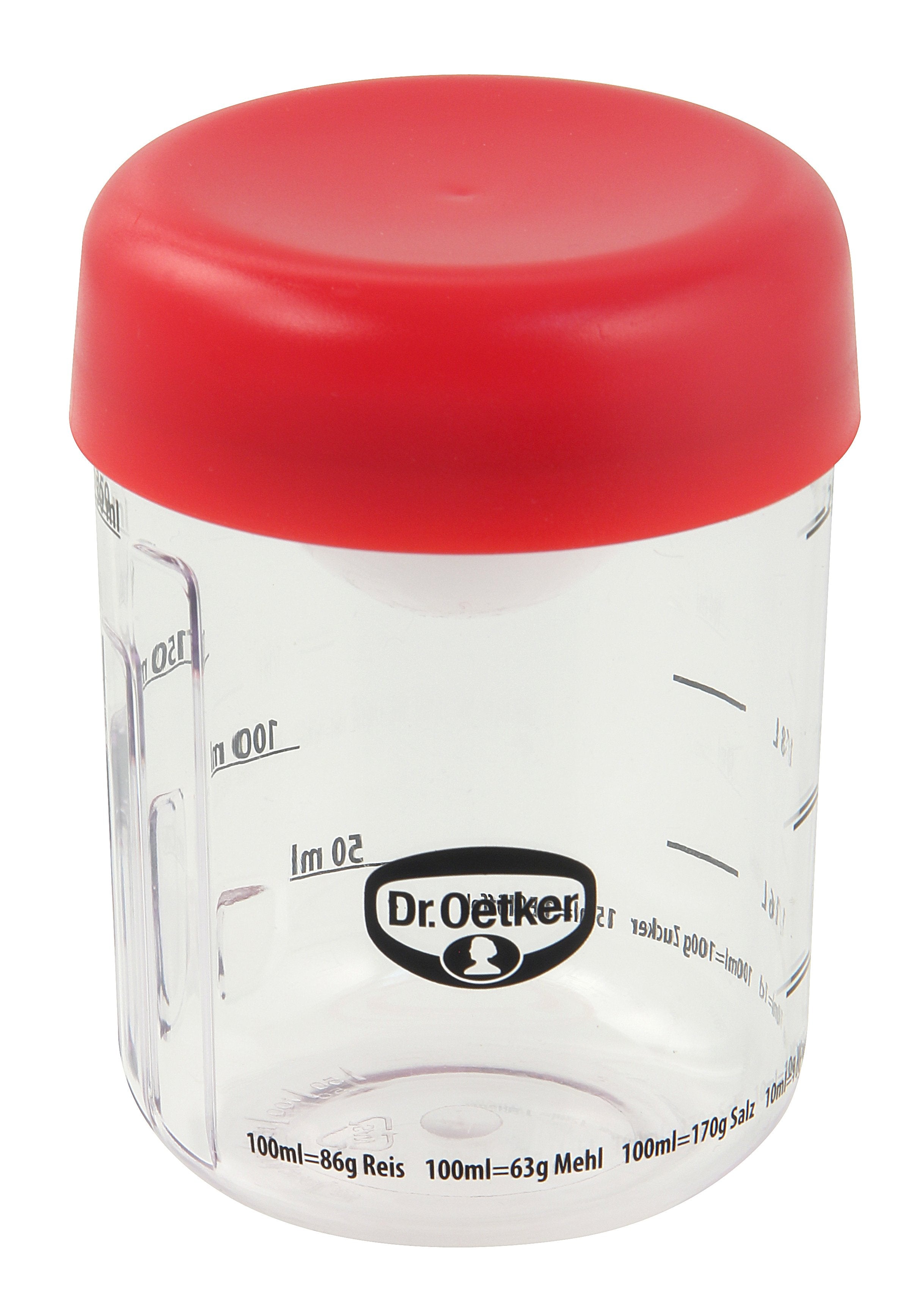 Dr.Oetker Measuring and Mixing Cup with Egg Seperator 3-part, 8x11cm - Whole and All
