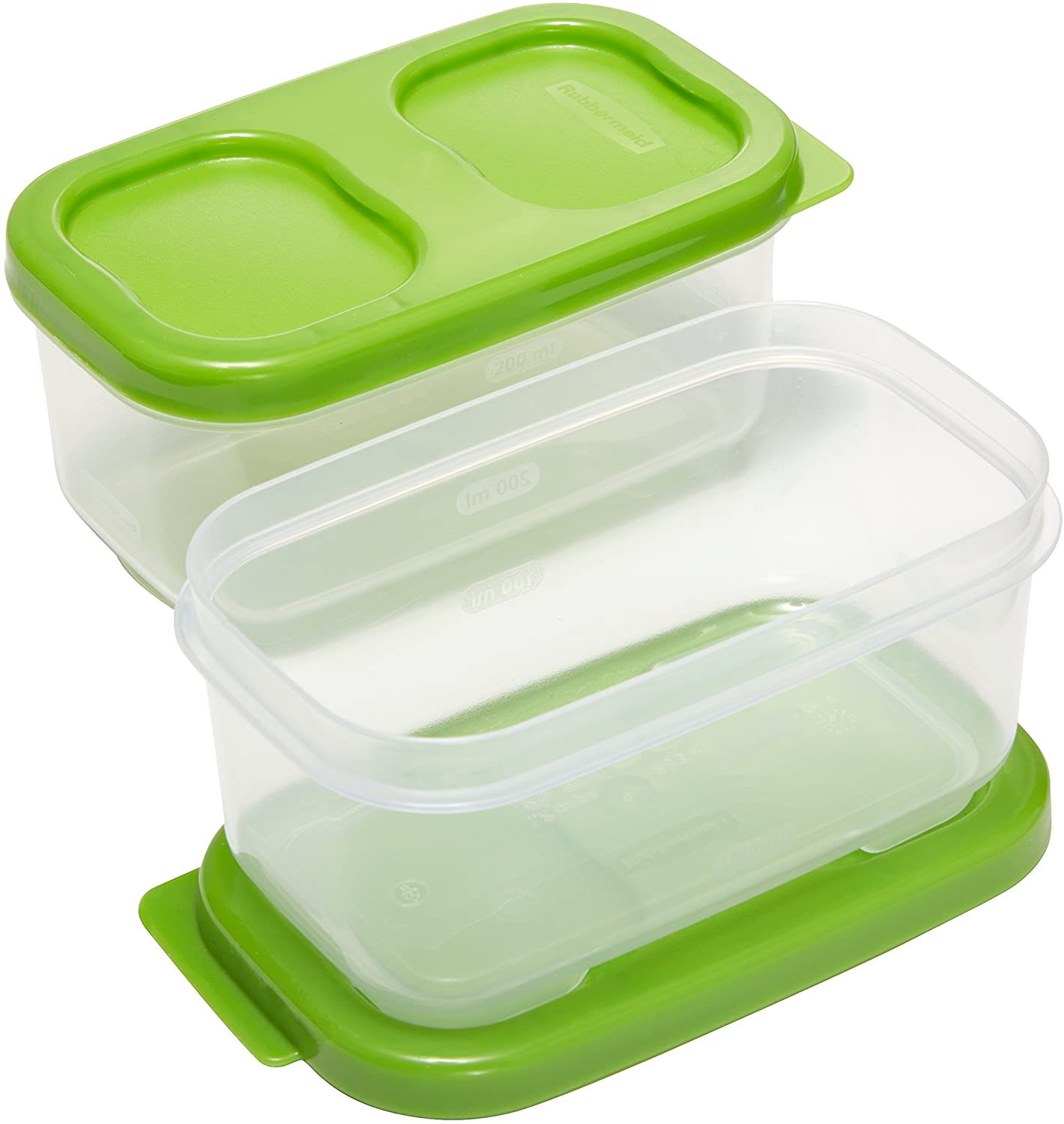 Rubbermaid Lunch Blox - 2 PK, Plastic Containers