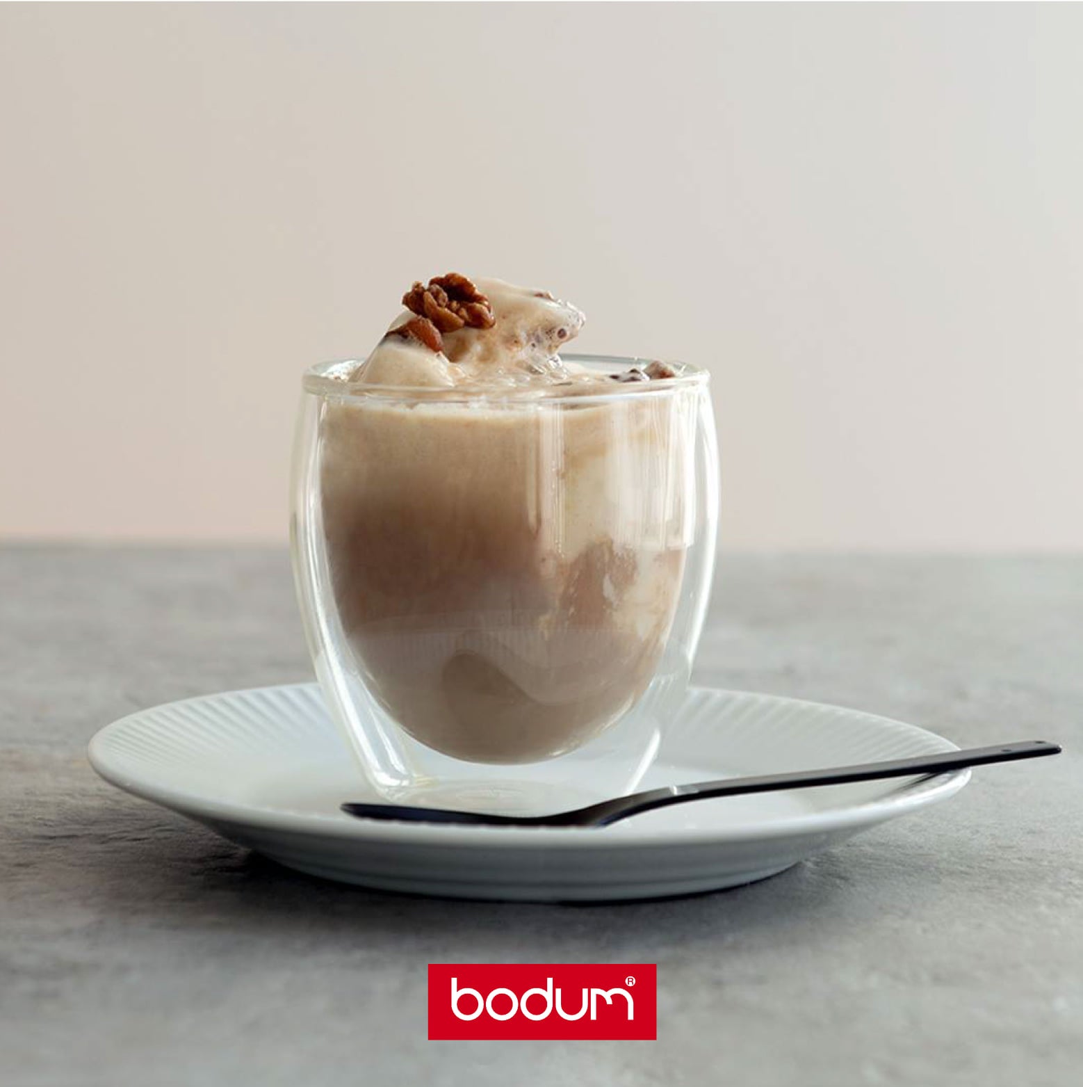Bodum Pavina قطعتان من الزجاج ، جدار مزدوج ، صغير جدًا ، 0.08 لتر ، 2.5 أوقية (شفاف)