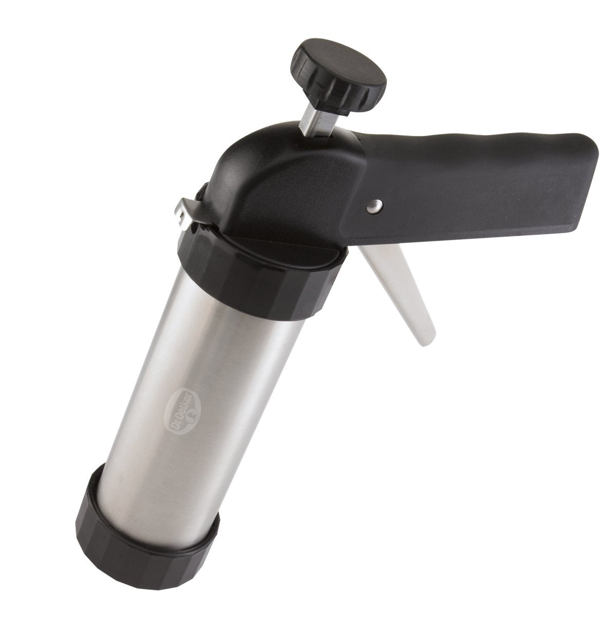 Dr.Oetker Stainless Steel Cookie Press With 12 Forming Moulds