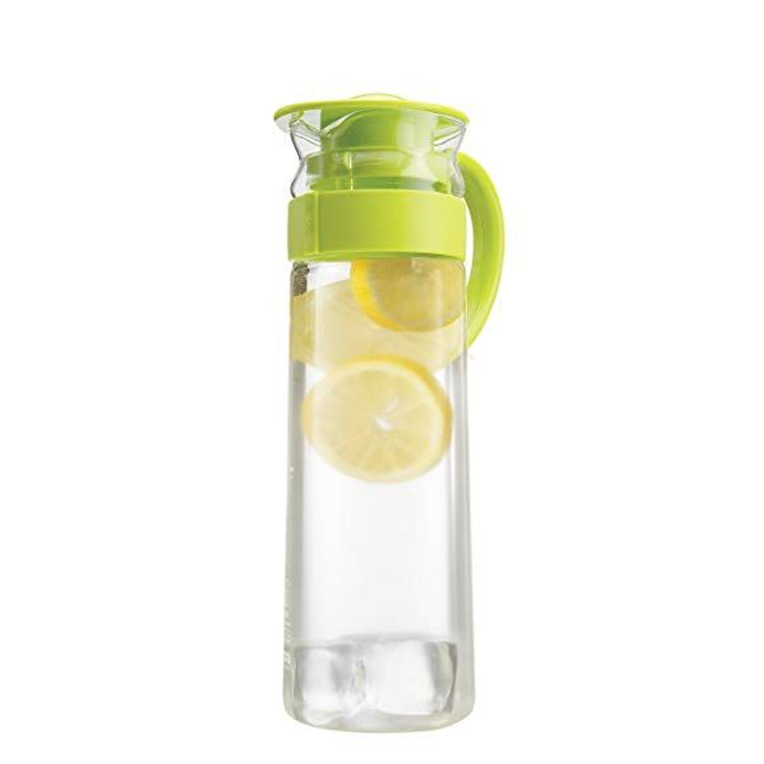 Komax Aqua Glass Beverage Pitcher, 1.4 L - Whole and All
