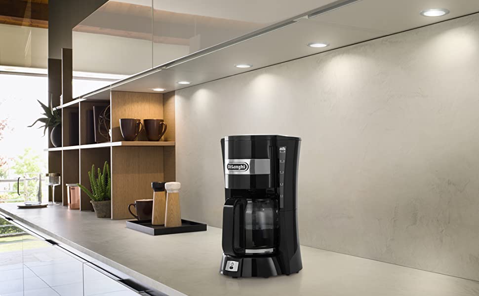 Delonghi American Coffee Maker, 900W (Black)