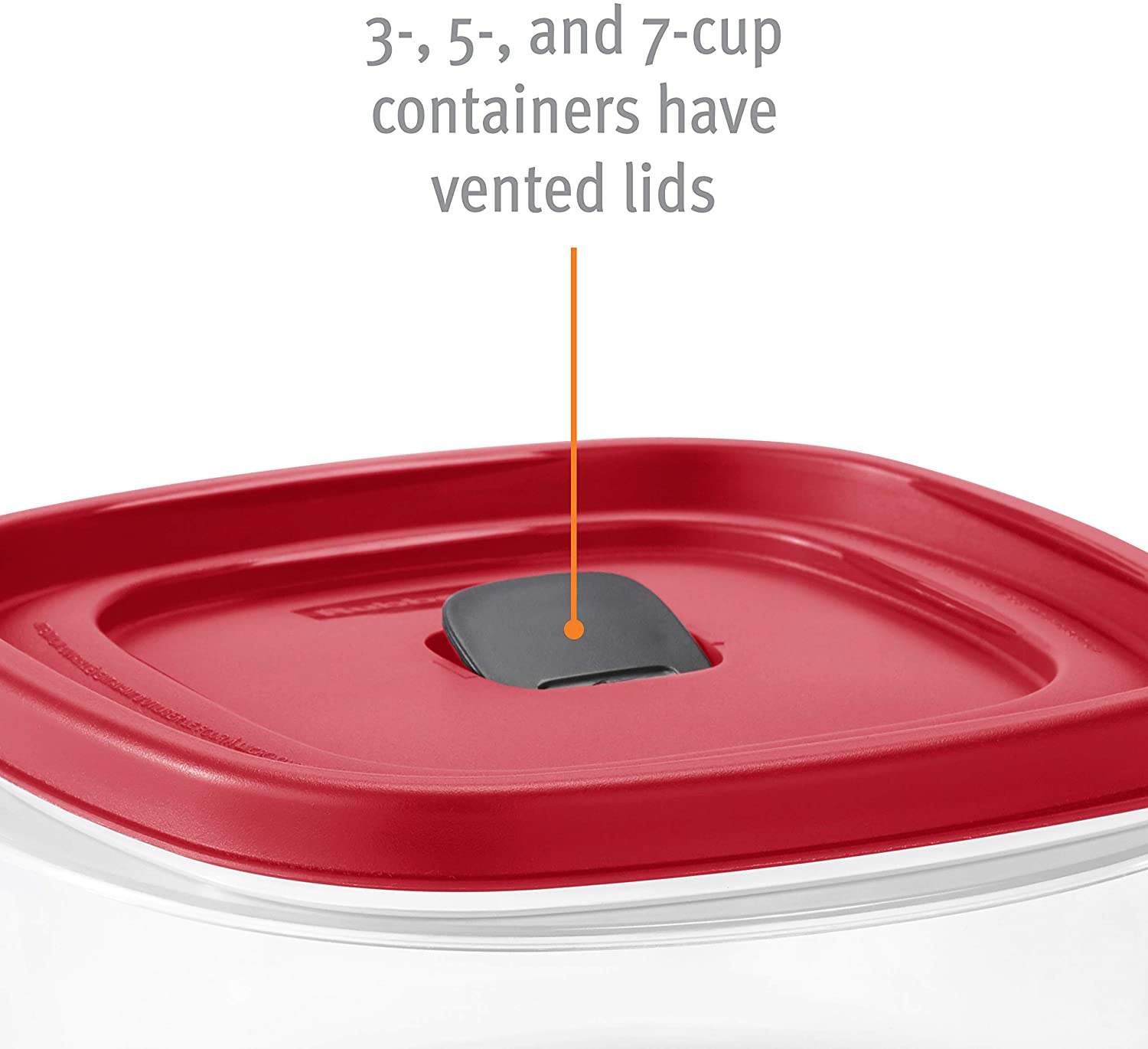 Rubbermaid EasyFindLids Food Storage Container, 710 ml - Whole and All