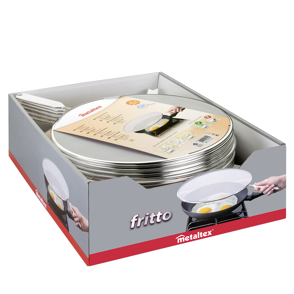 Metaltex Aluminium Splatter Screen, 29 Cm