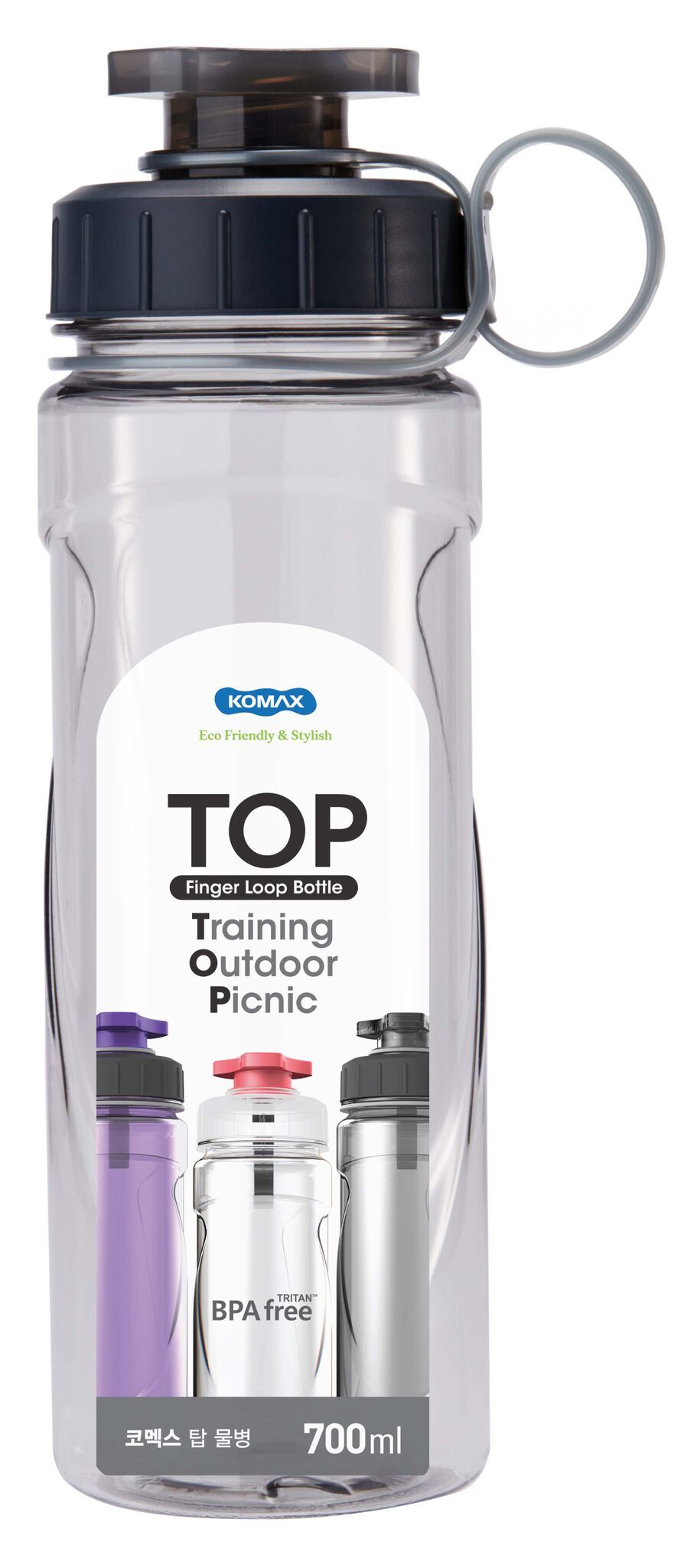 Komax Top Water Bottle, 700 ml - Whole and All