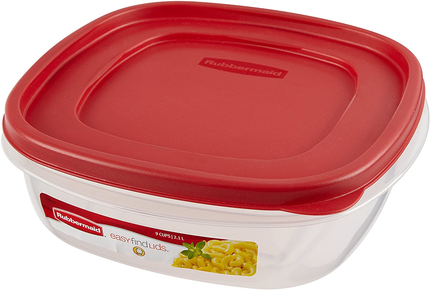 Rubbermaid EasyFindLidsâ„¢ Food Storage Container, 2.12 L