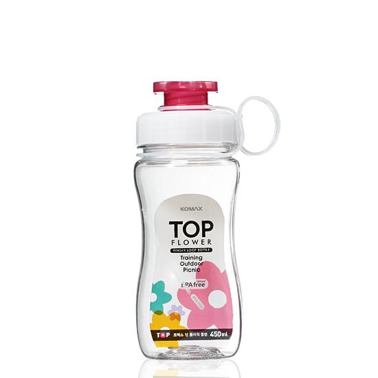 Komax Top Flower Water Bottle, 450 ml - Whole and All