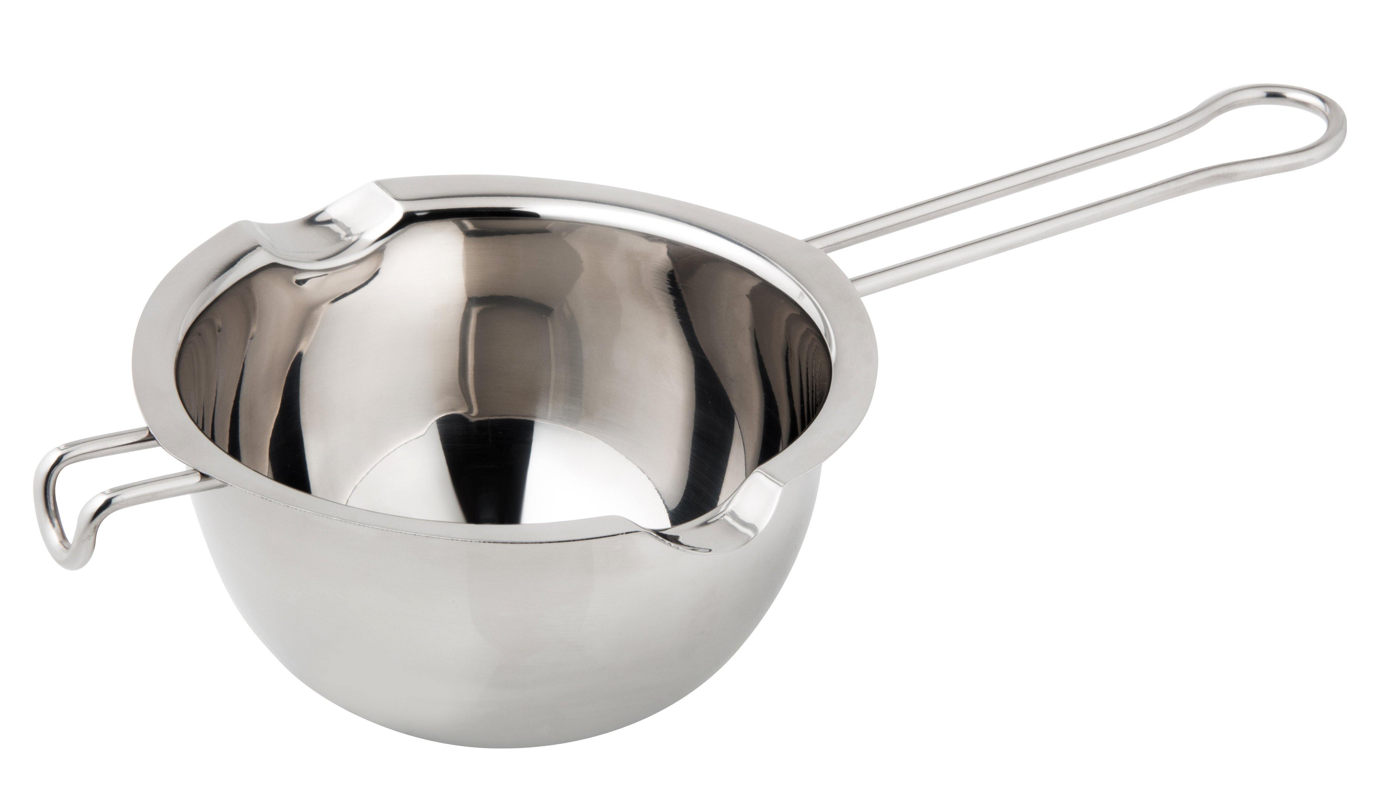Dr. Oetker Melting Pot, Stainless Steel, Silver, 26.5X14.5 Cm - Whole and All