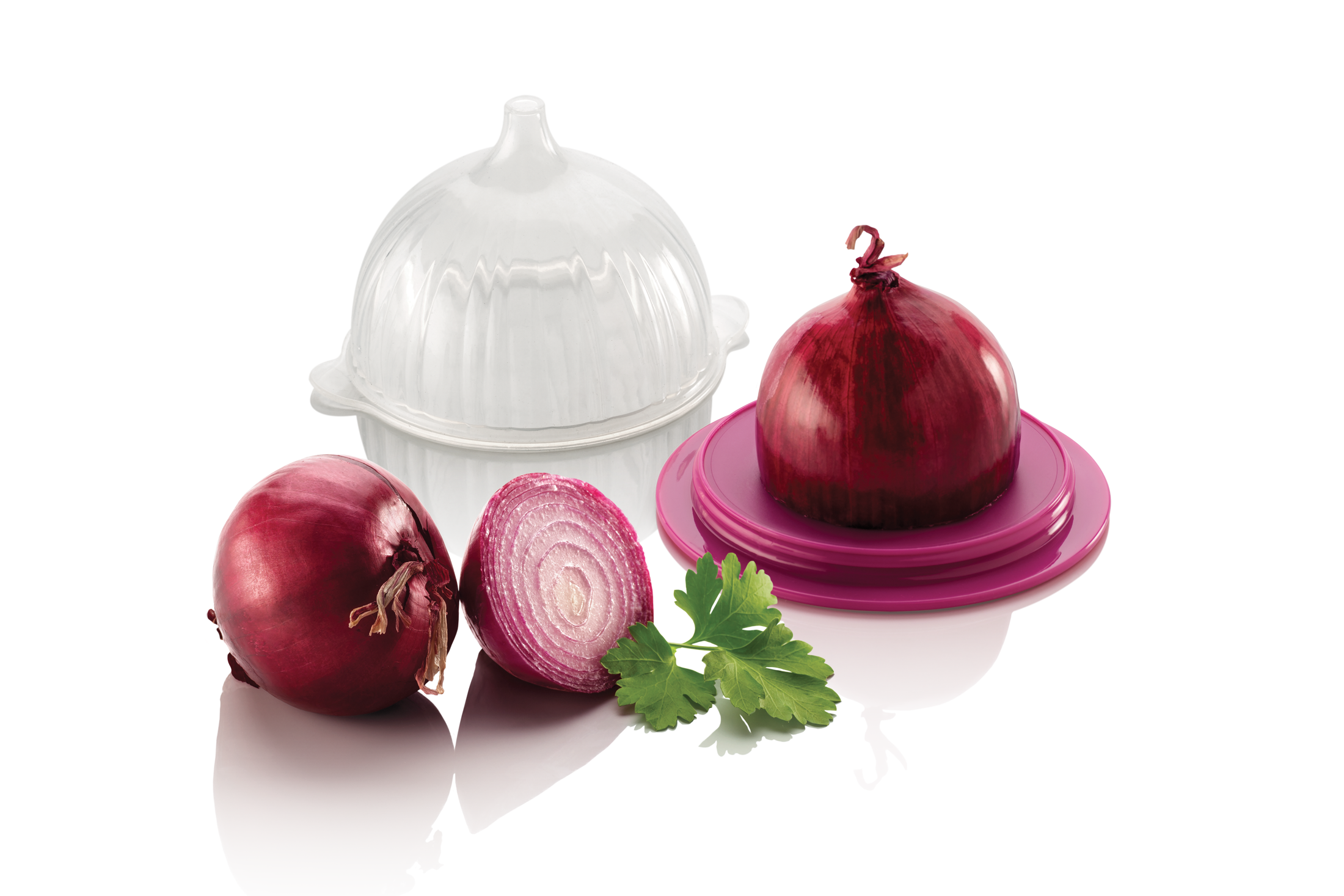 Metaltex Plastic, Silicone Cover Onion Saver Container, 30X21X14 Cm