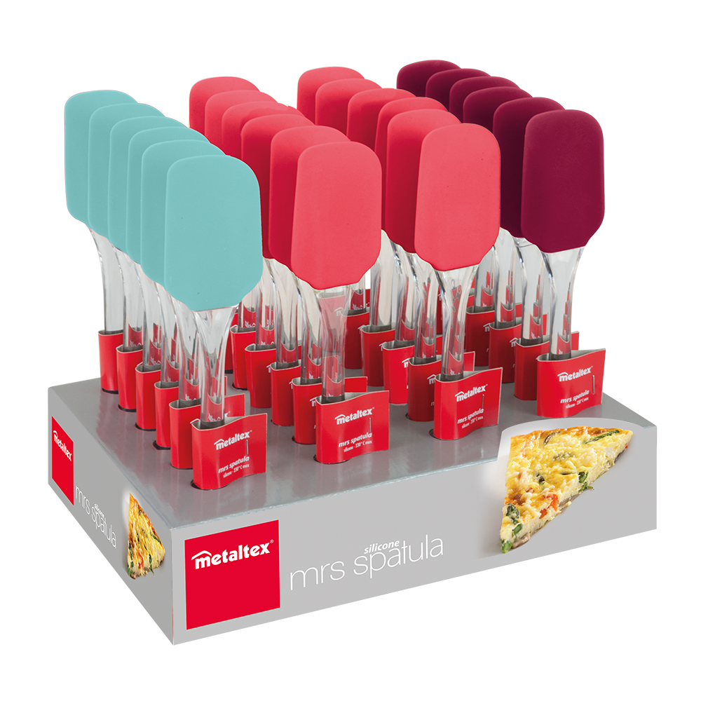 Metaltex Abs Handle Slilicone Spatula, 28X21X25 Cm