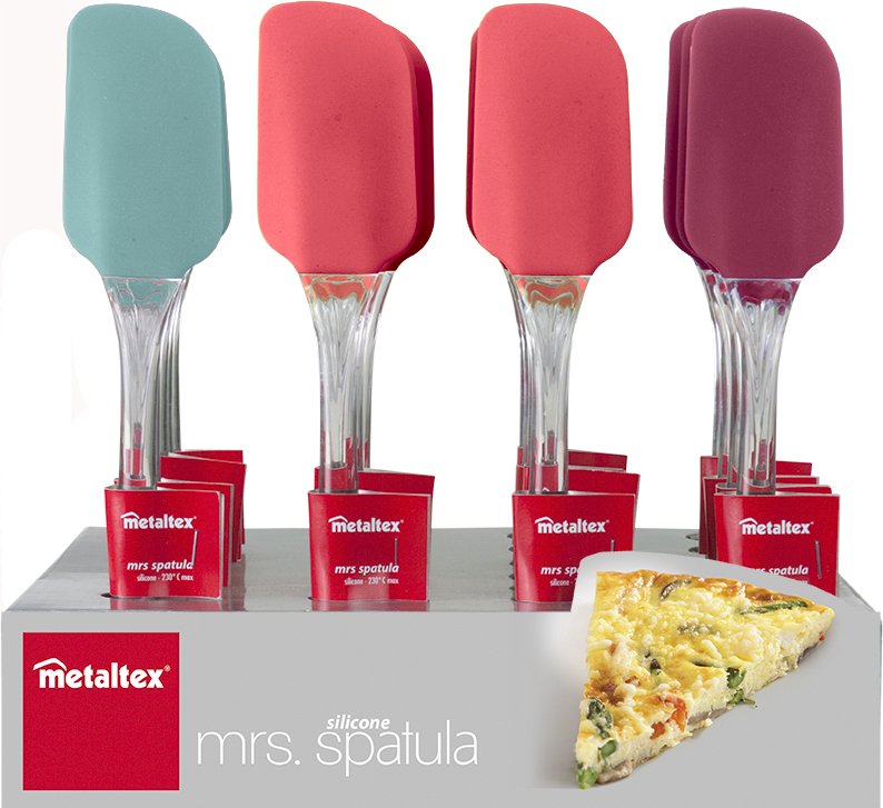 Metaltex Abs Handle Slilicone Spatula, 28X21X25 Cm