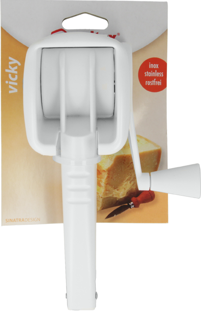 Metaltex Stainless Steel Rotary Grater, Carded