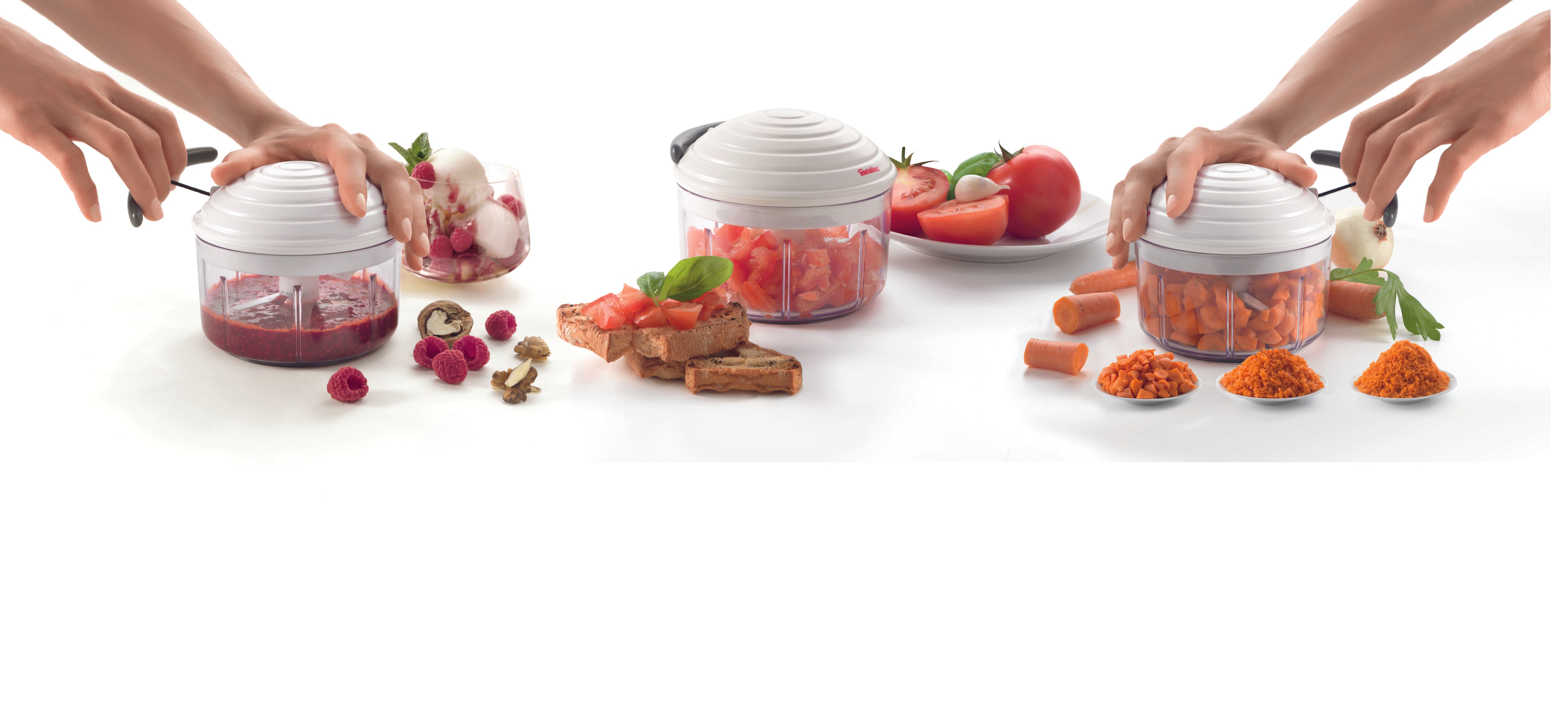 Metaltex Revolutionary Food Processor, 12X12X12 Cm