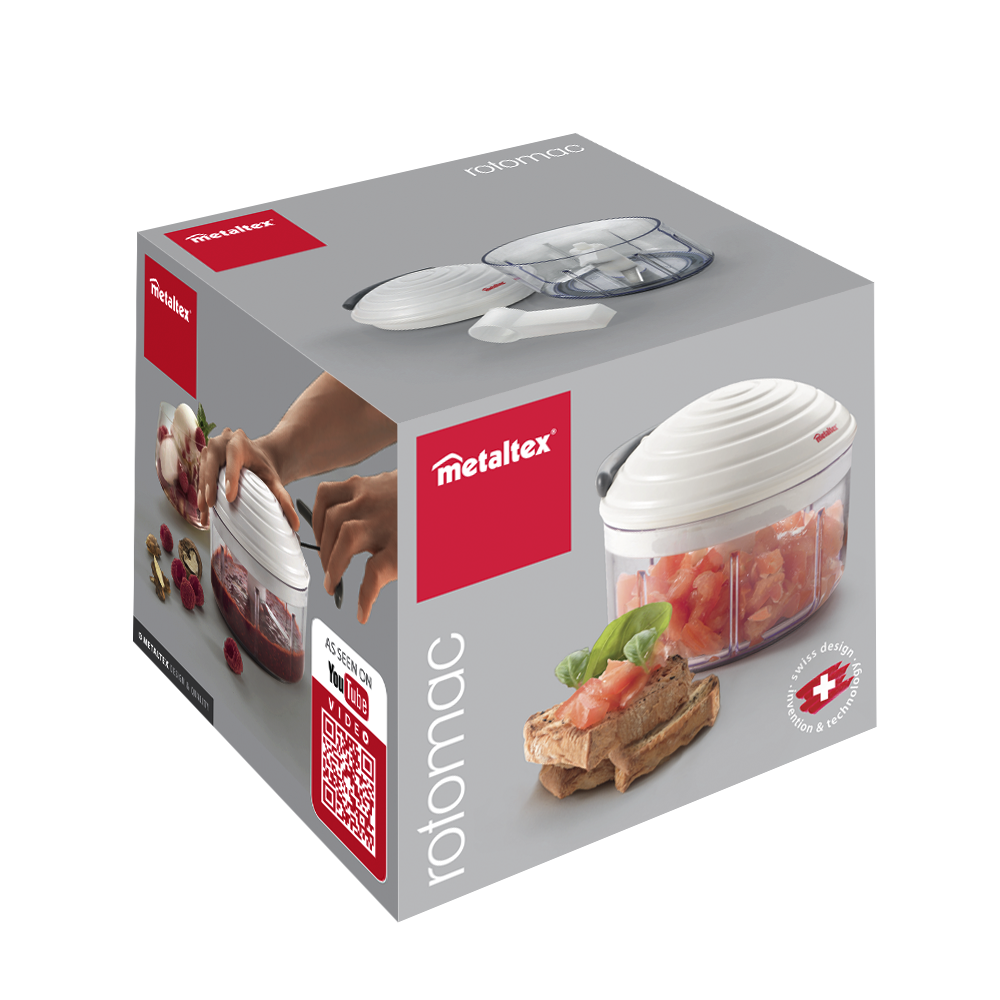 Metaltex Revolutionary Food Processor, 12X12X12 Cm