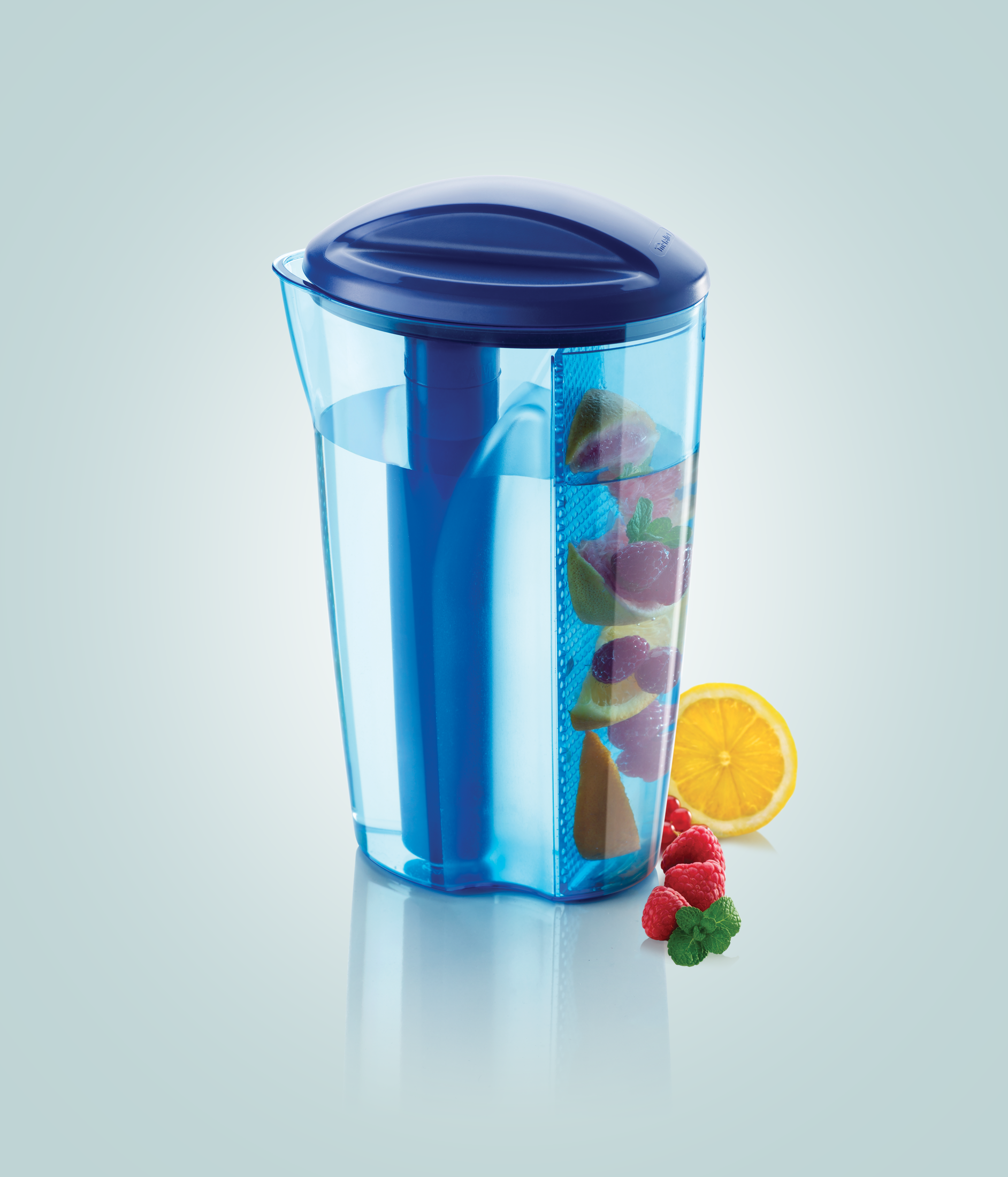 Metaltex Plastic Body Ice Tea Jug, Printed Box