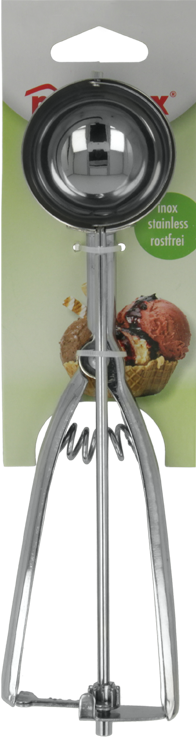 Metaltex Stainless Steel Ice Cream Scoop, Carded