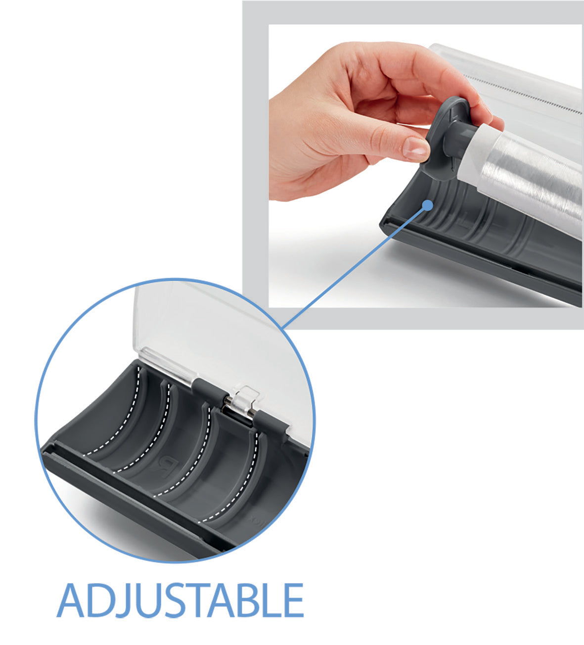 Metaltex Kitchen Rolls Dispenser, 5.5X7.8X35.6 Cm