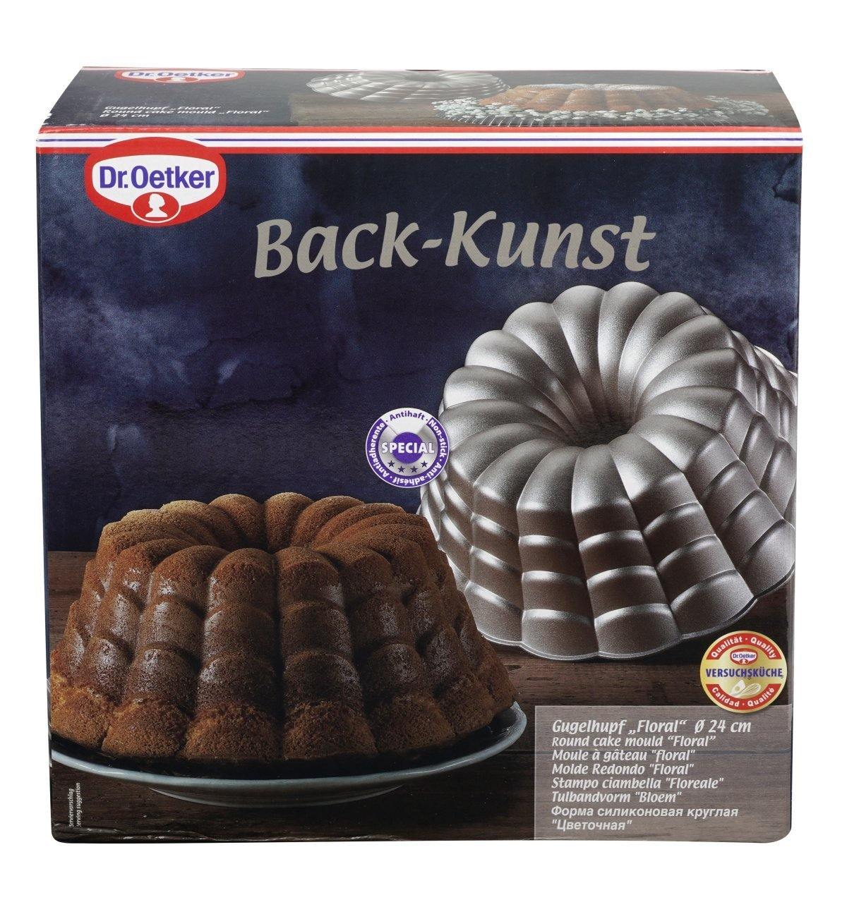 Dr. Oetker Round Cake Mould "Floral" 24X9.5 cm - Whole and All