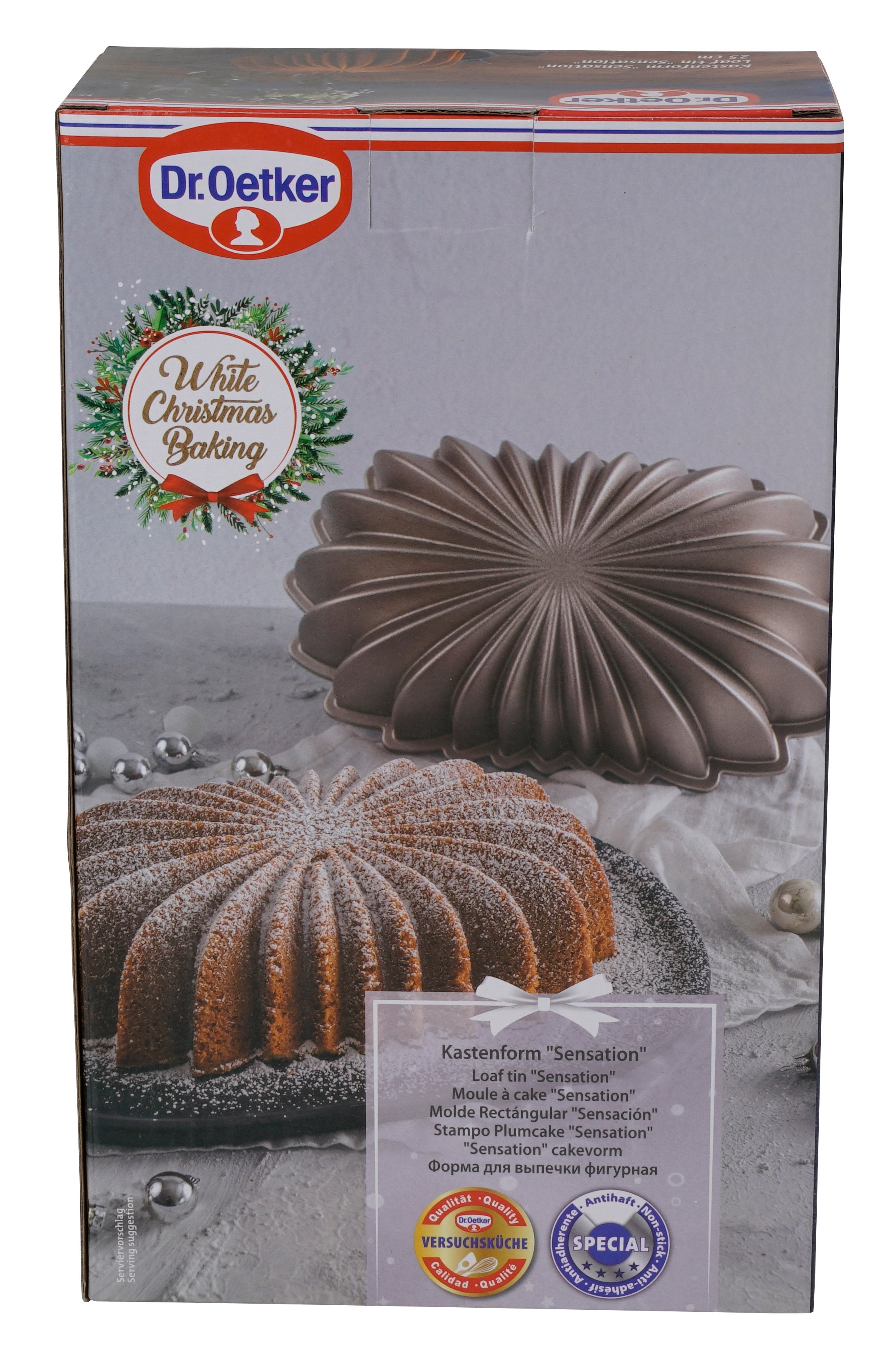 Dr.Oetker Rectangular Baking Tin "Sensation", 27.5X16X7.5 cm - Whole and All