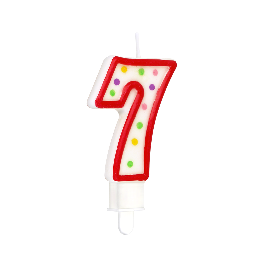 Metaltex Plastic Numeral Birthday Candle '' Digit 7'', Blistercard, 7 Cm
                Metaltex Plastic Numeral Birthday Candle '' Digit 7'', Blistercard, 7 Cm