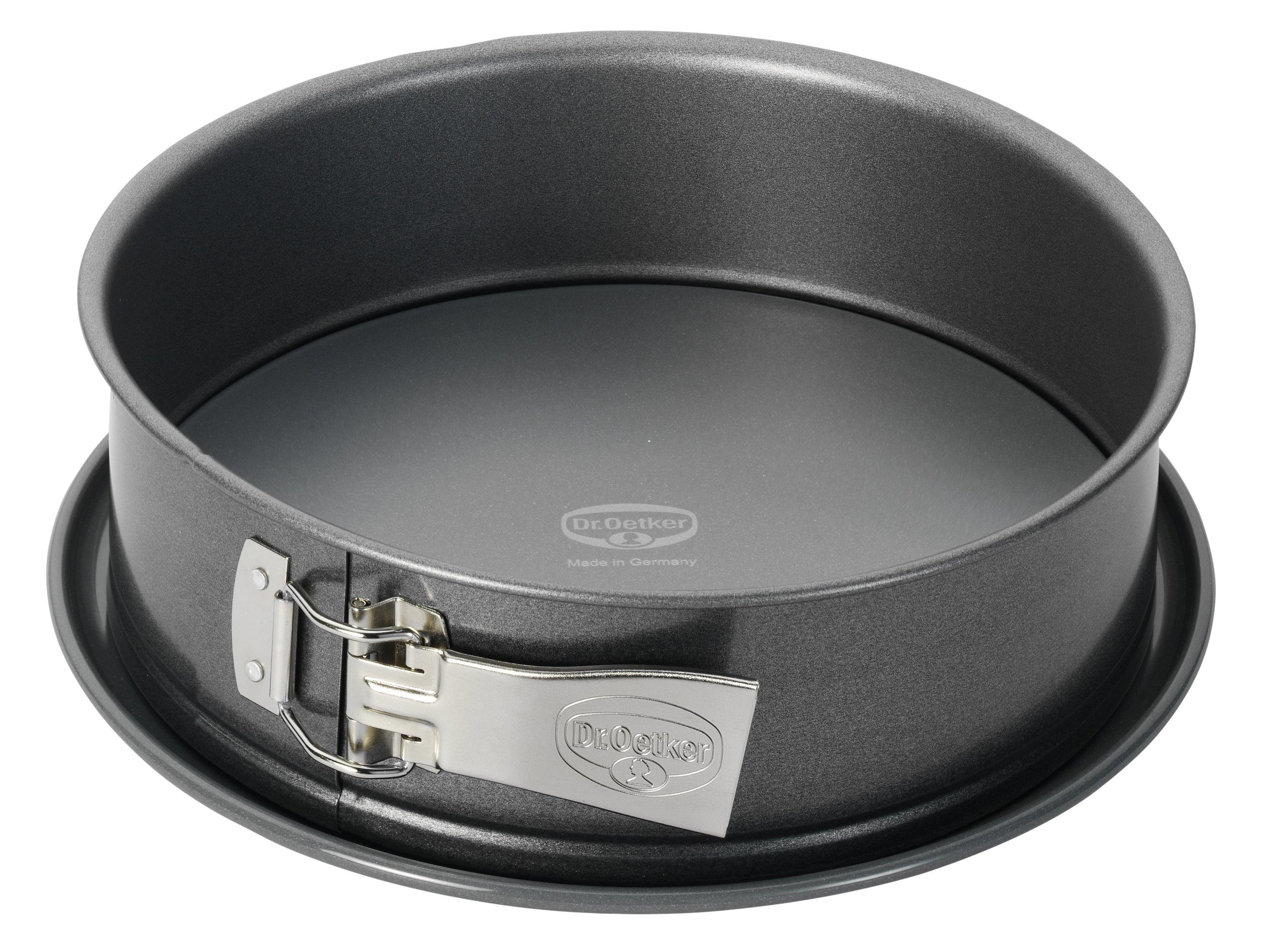 Dr. Oetker "Back-Harmonie" Leakproof Springform With Enamel Base And Ceramic Reinforced Non-Stick Ring, Grey, 26X7.5 Cm - Whole and All