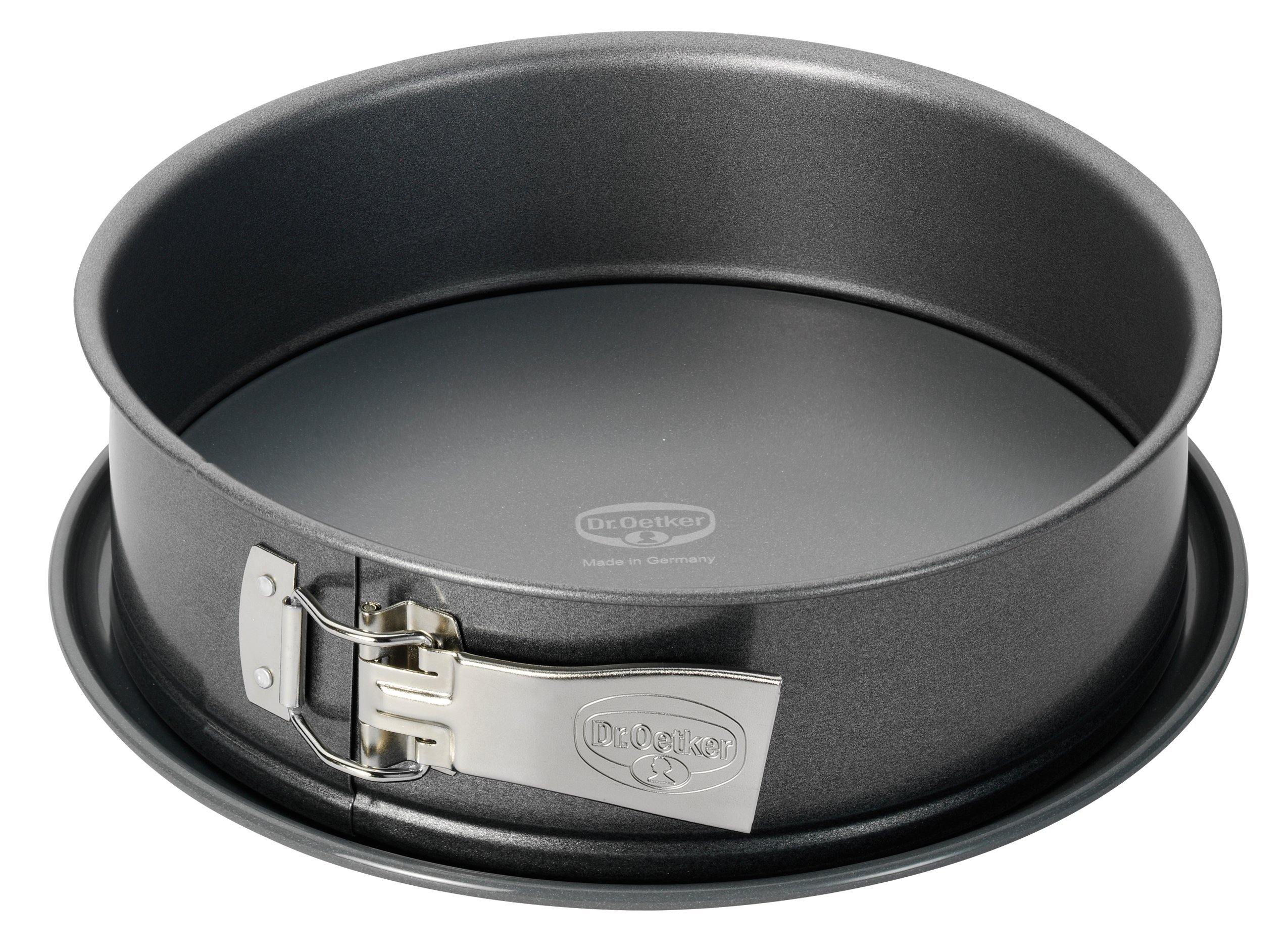 Dr. Oetker "Back-Harmonie" Springform With Enamel Base And Non-Stick Ring, Grey, 28X8 Cm - Whole and All