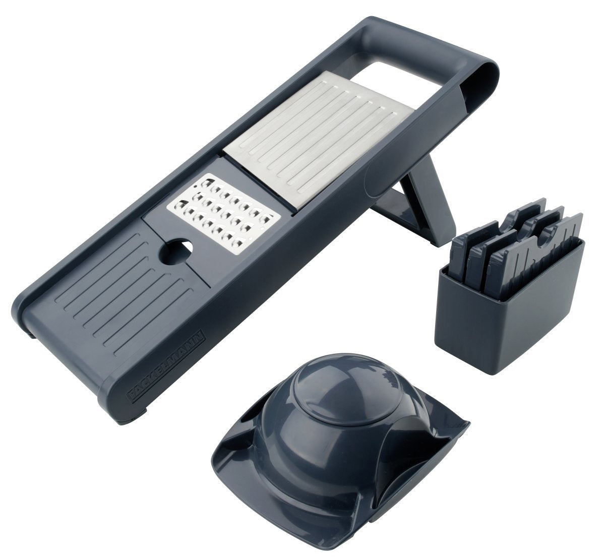 Fackelmann Mandoline Slicer With 4 Different Inserts For Slicing