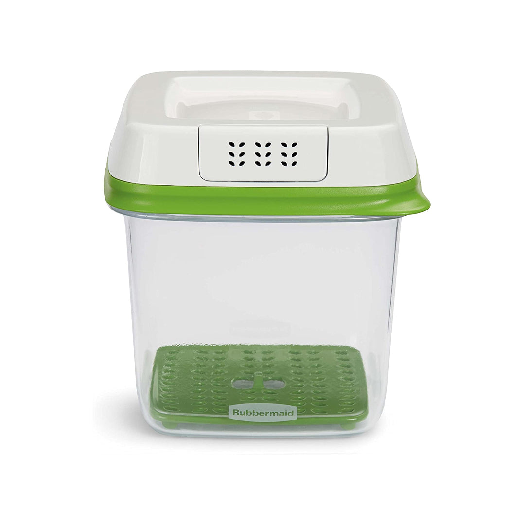 Rubbermaid 21.5 gal White Plastic Full Size Cold Food Container - 26L x  18W x 15D