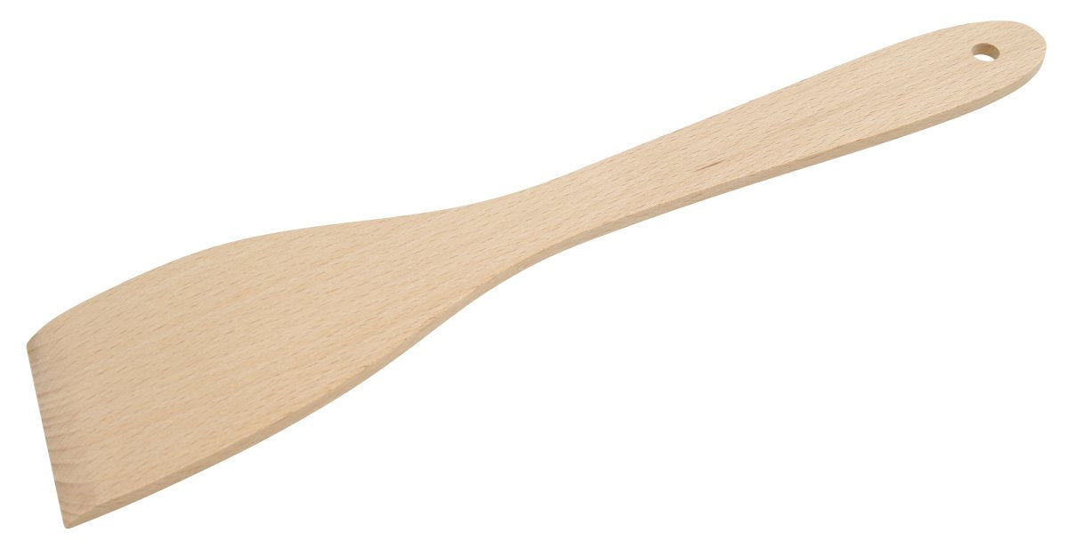 Fackelmann Nature Beech Wood Spoon/Turner Set, 4 pieces