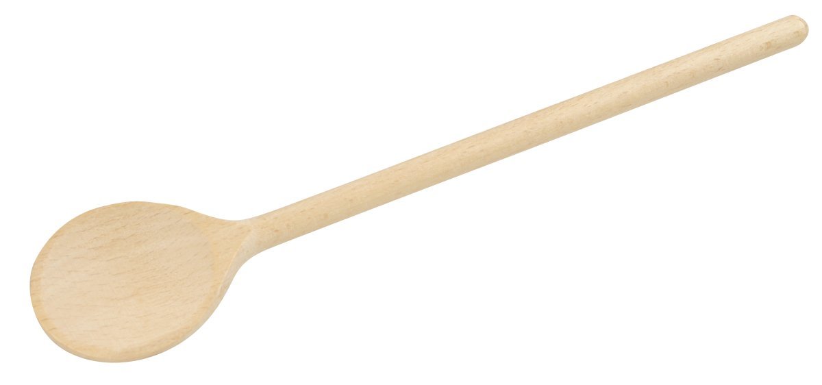 Fackelmann Nature Beech Wood Spoon/Turner Set, 4 pieces