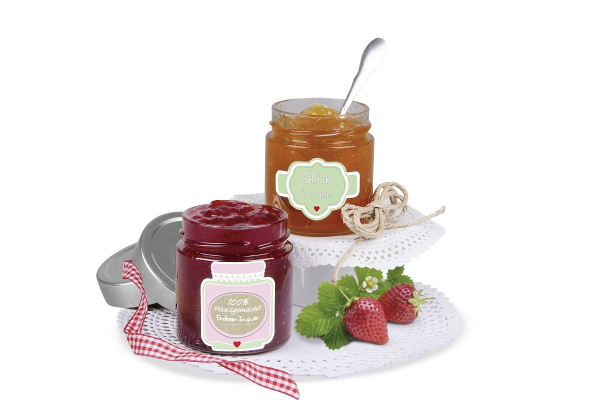Dr.Oetker "Preserving Concept" Labels 6 Motifs 24 Pcs