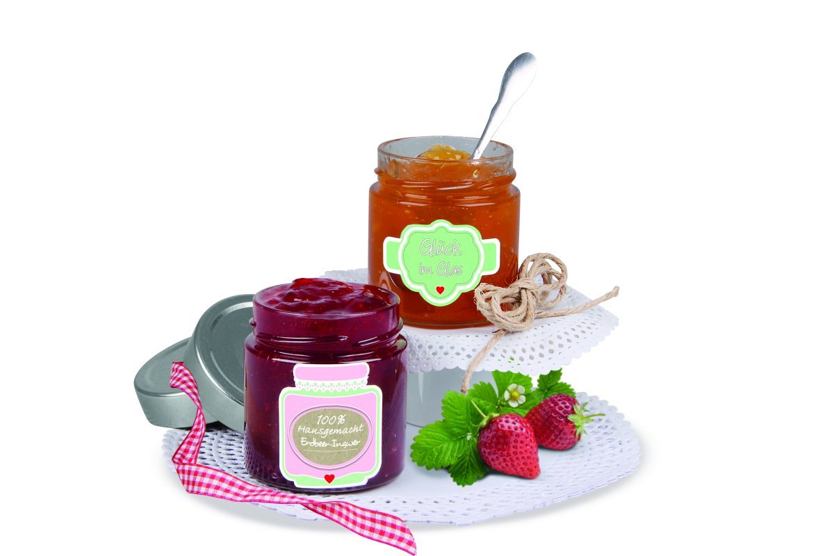 Dr.Oetker "Preserving Concept" Labels 6 Motifs 24 Pcs
