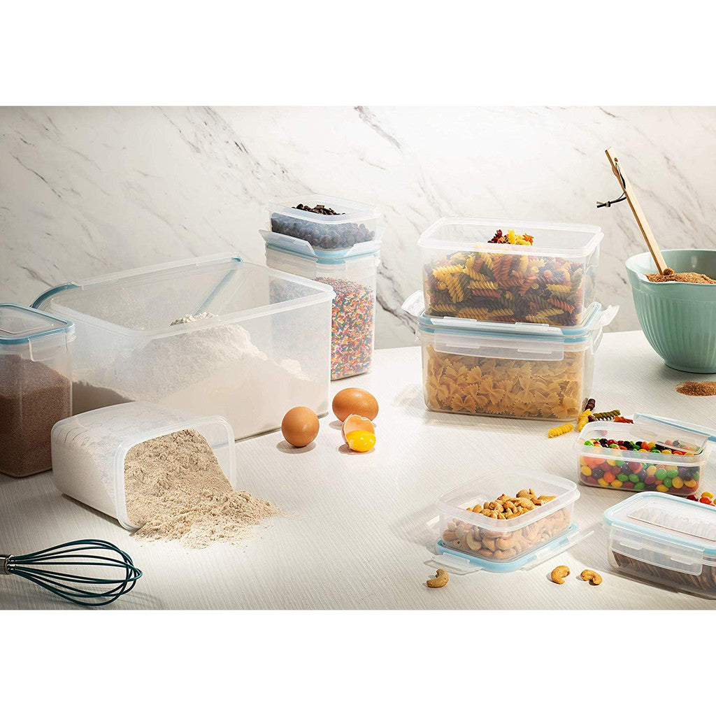 Komax Biokips Rectangular Food Storage Container With Two Handle, 11.5 L - Whole and All