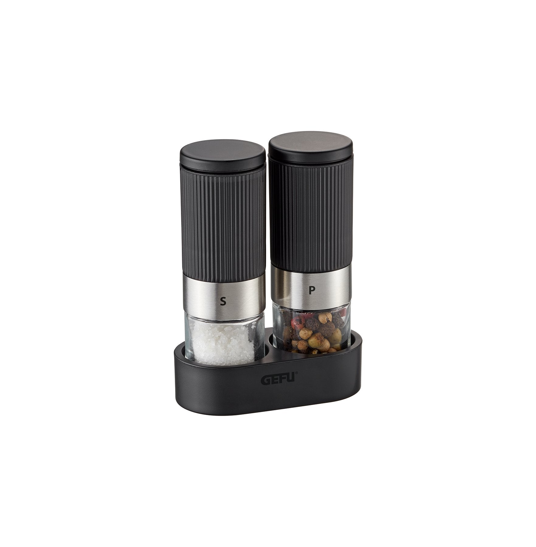 GEFU Salt And Pepper Mill Tusome, Set Of 2 - Whole and All