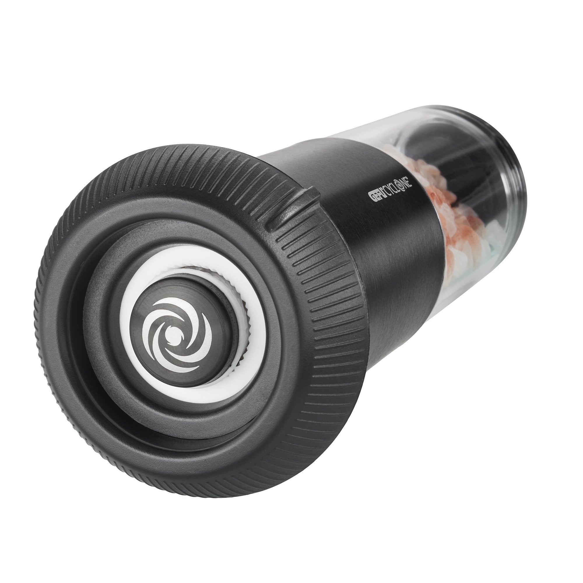 GEFU Salt Or Pepper Mill X-Plosion®, M Black - Whole and All