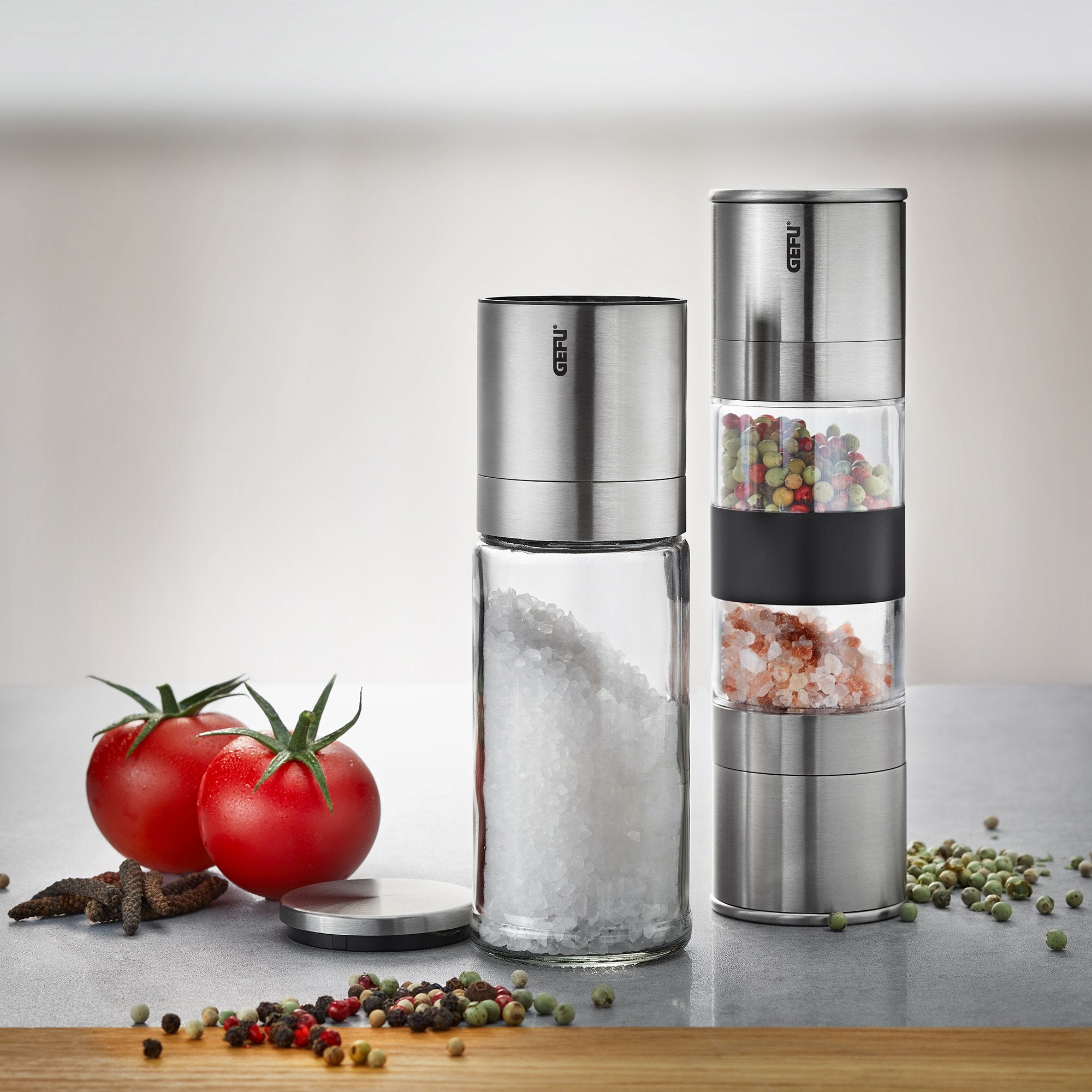 GEFU Salt Or Pepper Mill Lamola - Whole and All