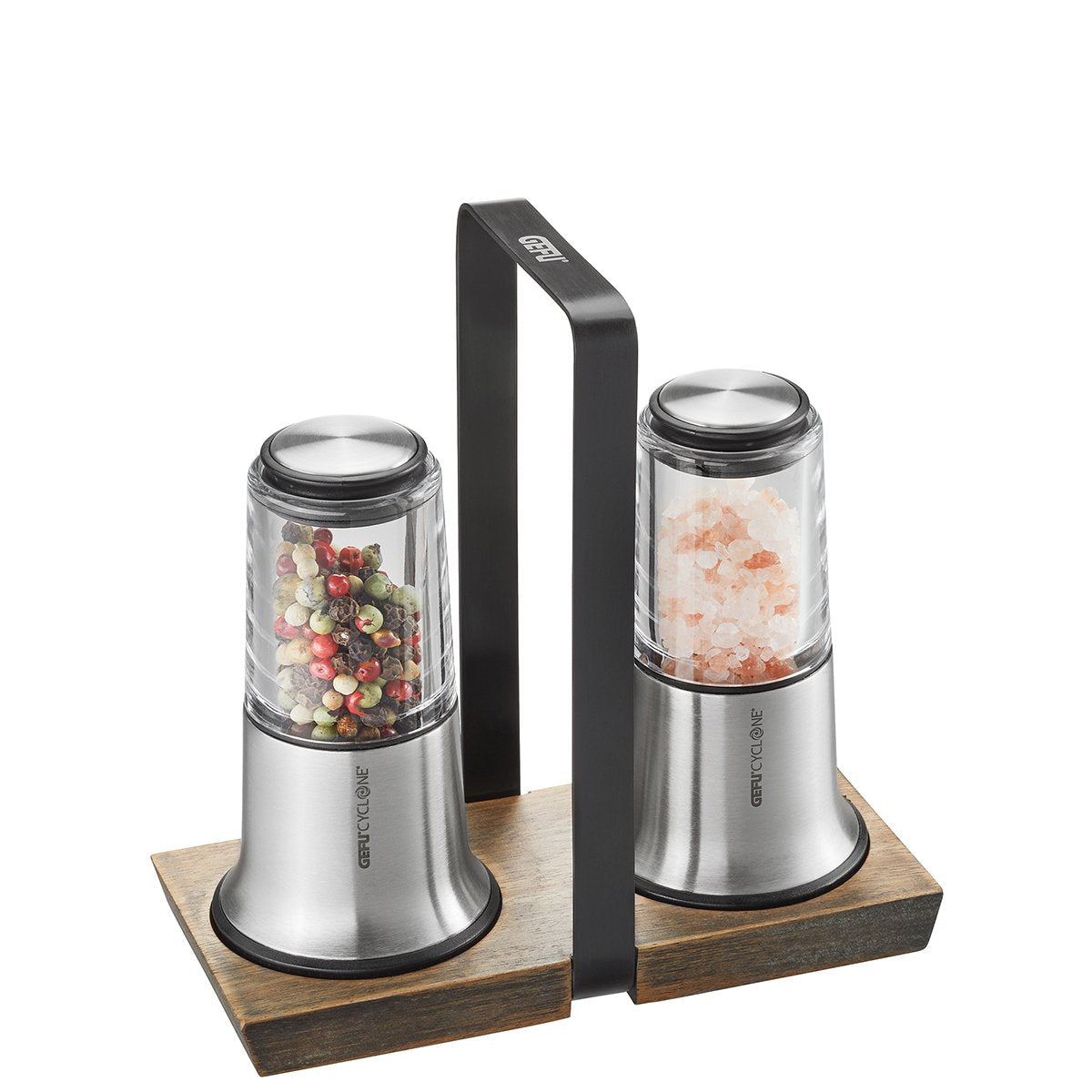 GEFU Salt And Pepper Mill Set X-Plosion®
                GEFU Salt And Pepper Mill Set X-Plosion®