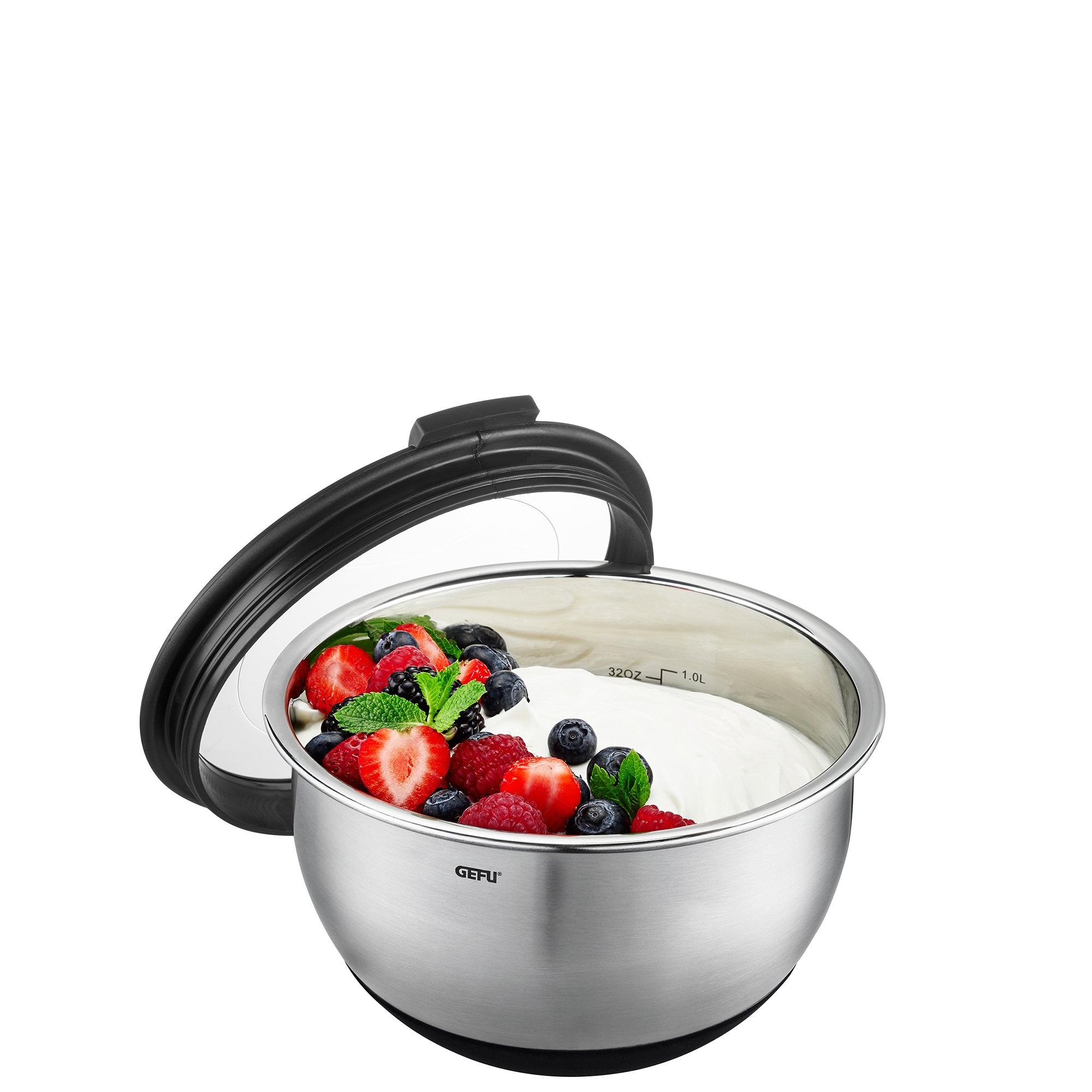 GEFU Stainless Steel Bowl Muovo, Ø 16 Cm - Whole and All