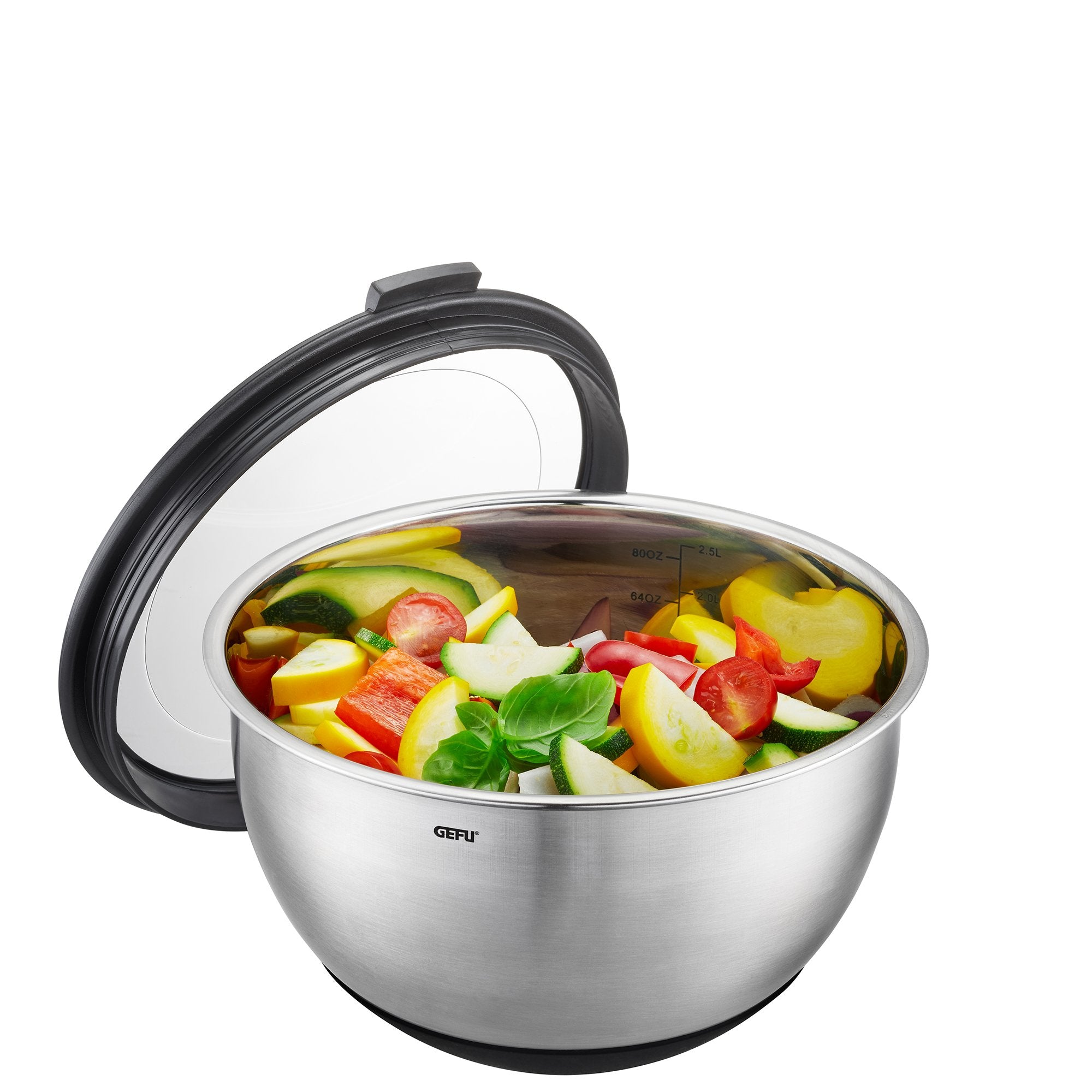 GEFU Stainless Steel Bowl Muovo, Ø 20 Cm - Whole and All