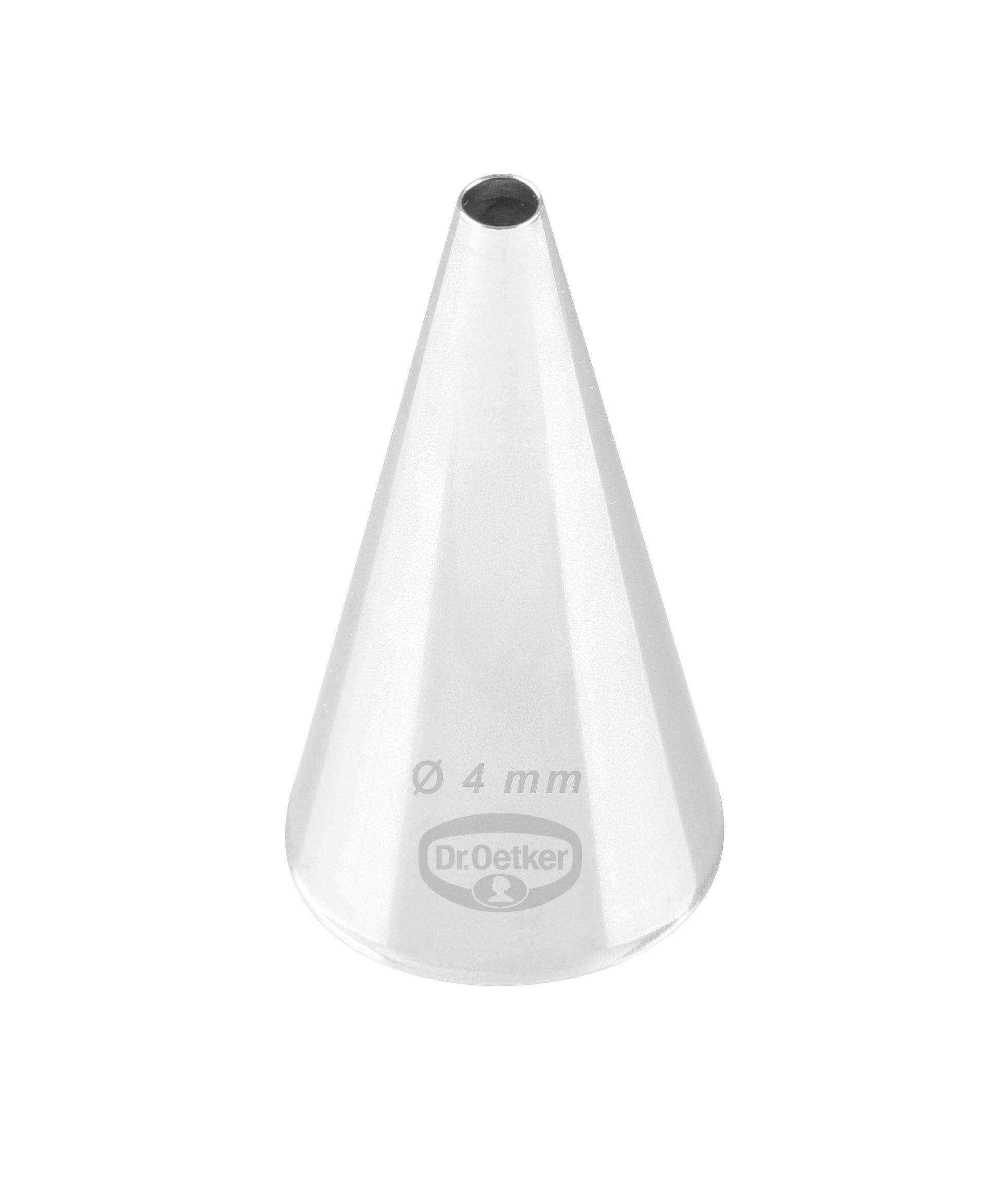 Dr. Oetker Stainless Steel Nozzle, Variant Shapes - Whole and All