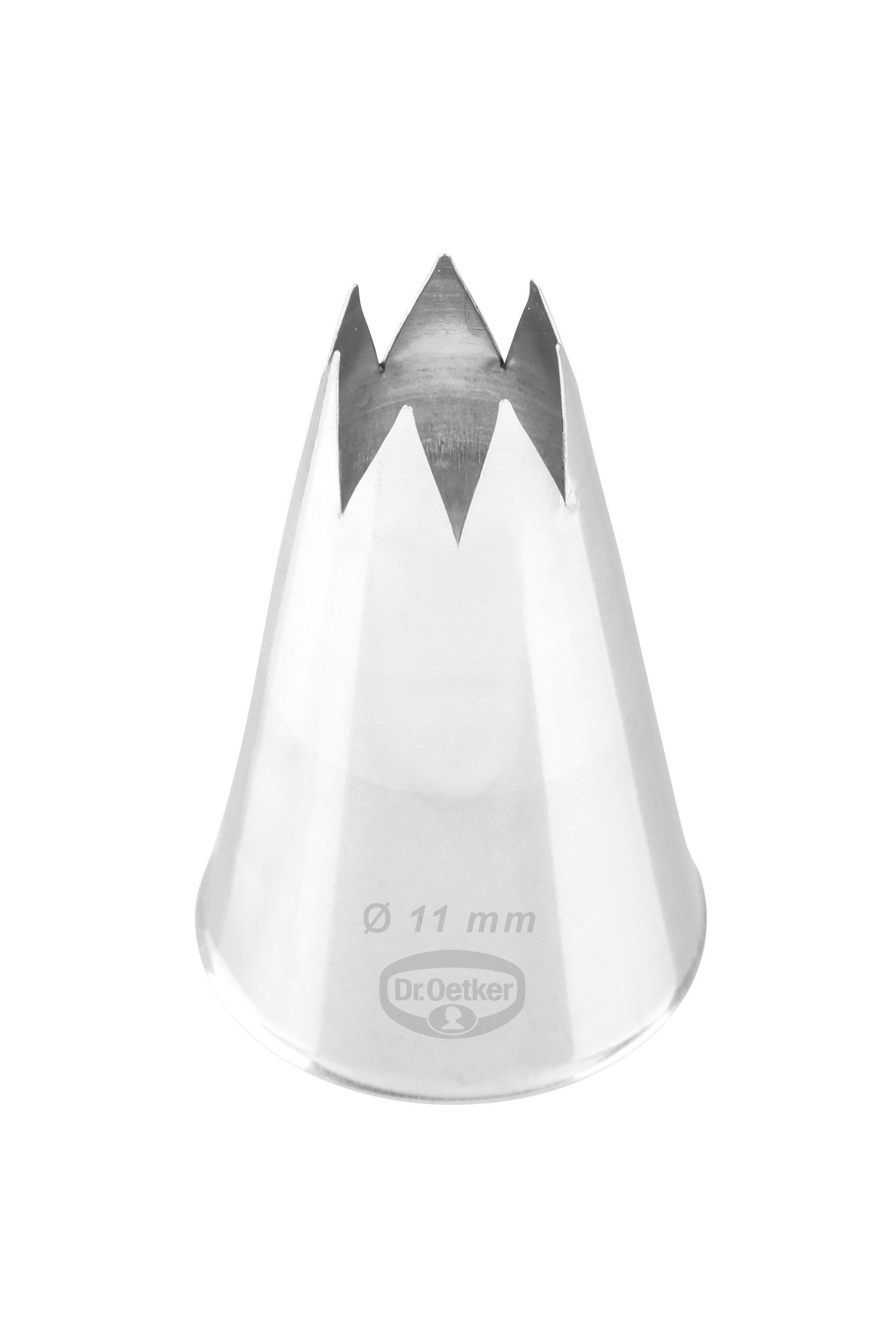 Dr. Oetker Stainless Steel Nozzle, Variant Shapes - Whole and All